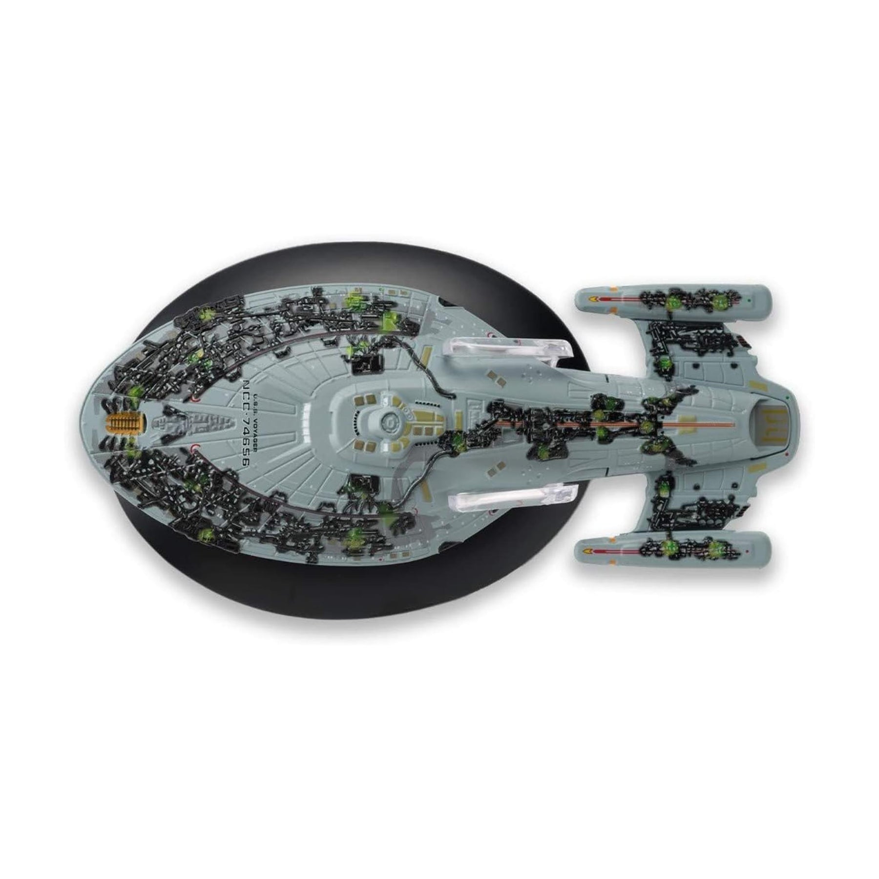 Eaglemoss Star Trek Starship Replica | Assimilated USS Voyager NCC-74656