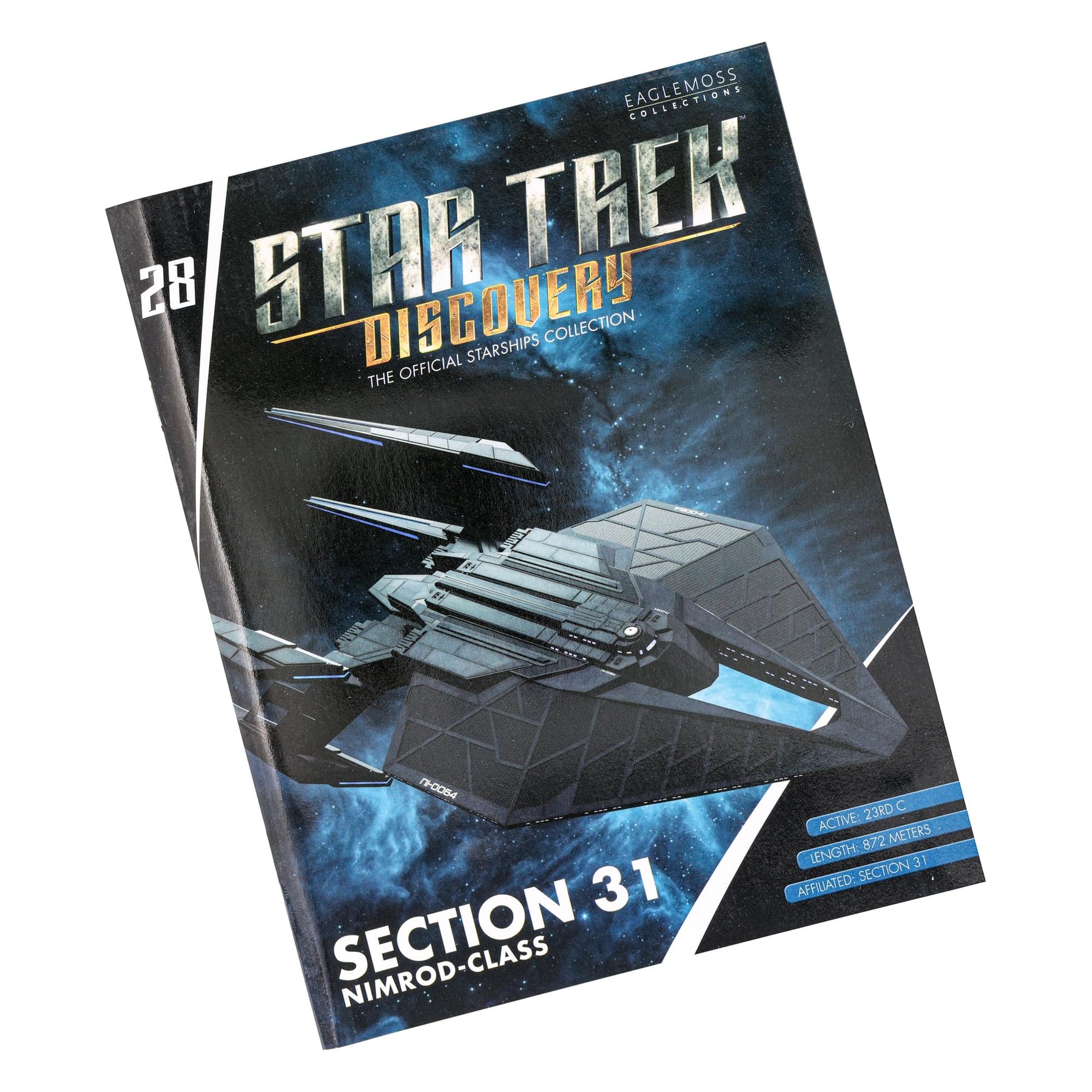 Eaglemoss Star Trek Starship Replica | Section 31 Nimrod-Class