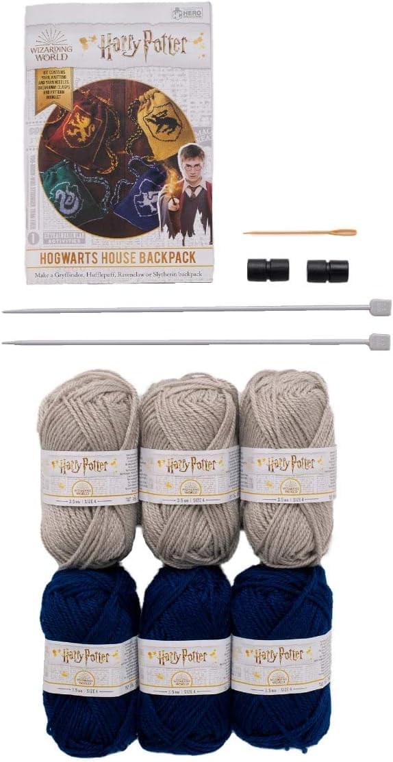 Eaglemoss Harry Potter Knit Craft Set Kit Bags Ravenclaw