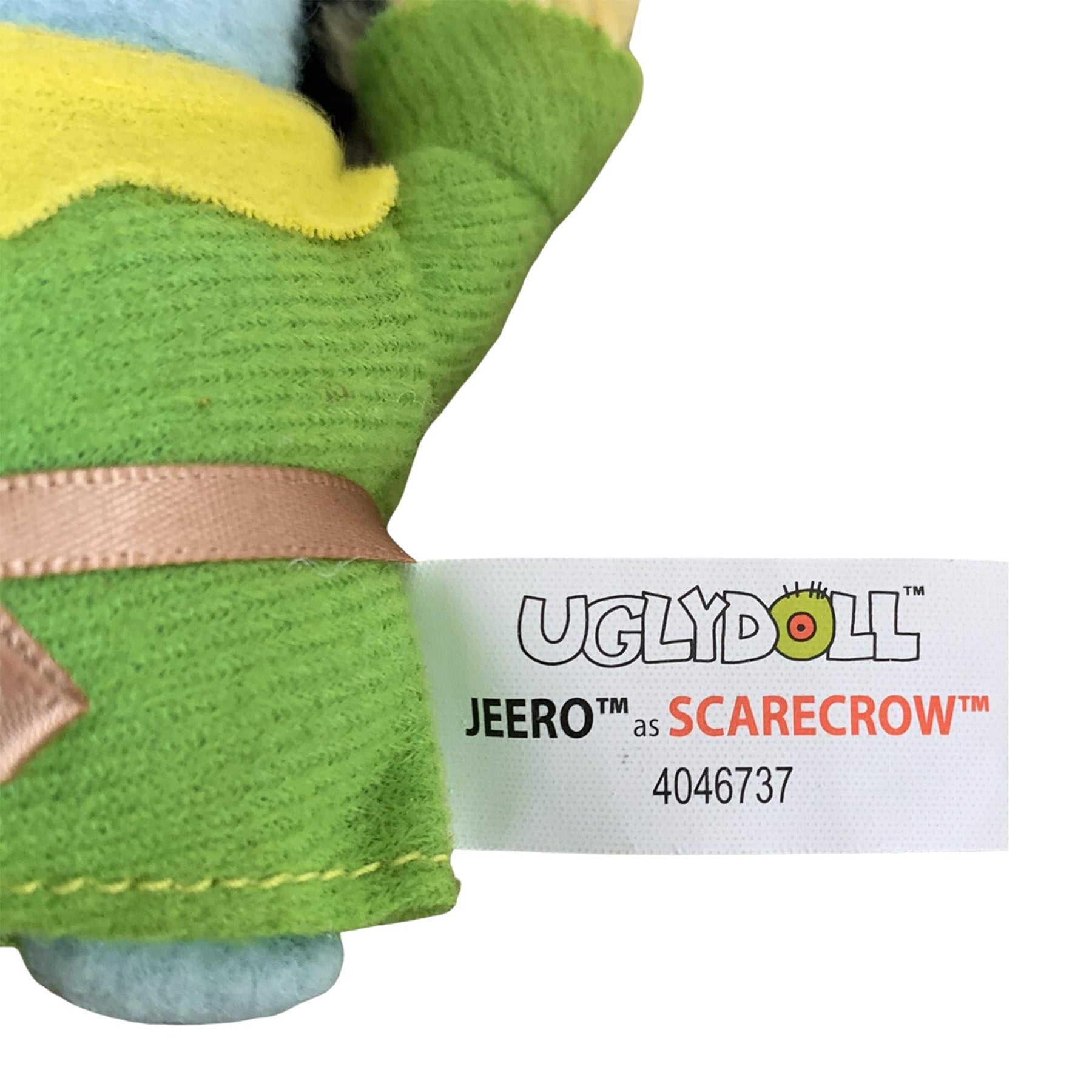 Enesco Ugly Dolls Wizard of Oz Jeero Scarecrow Plush Clip
