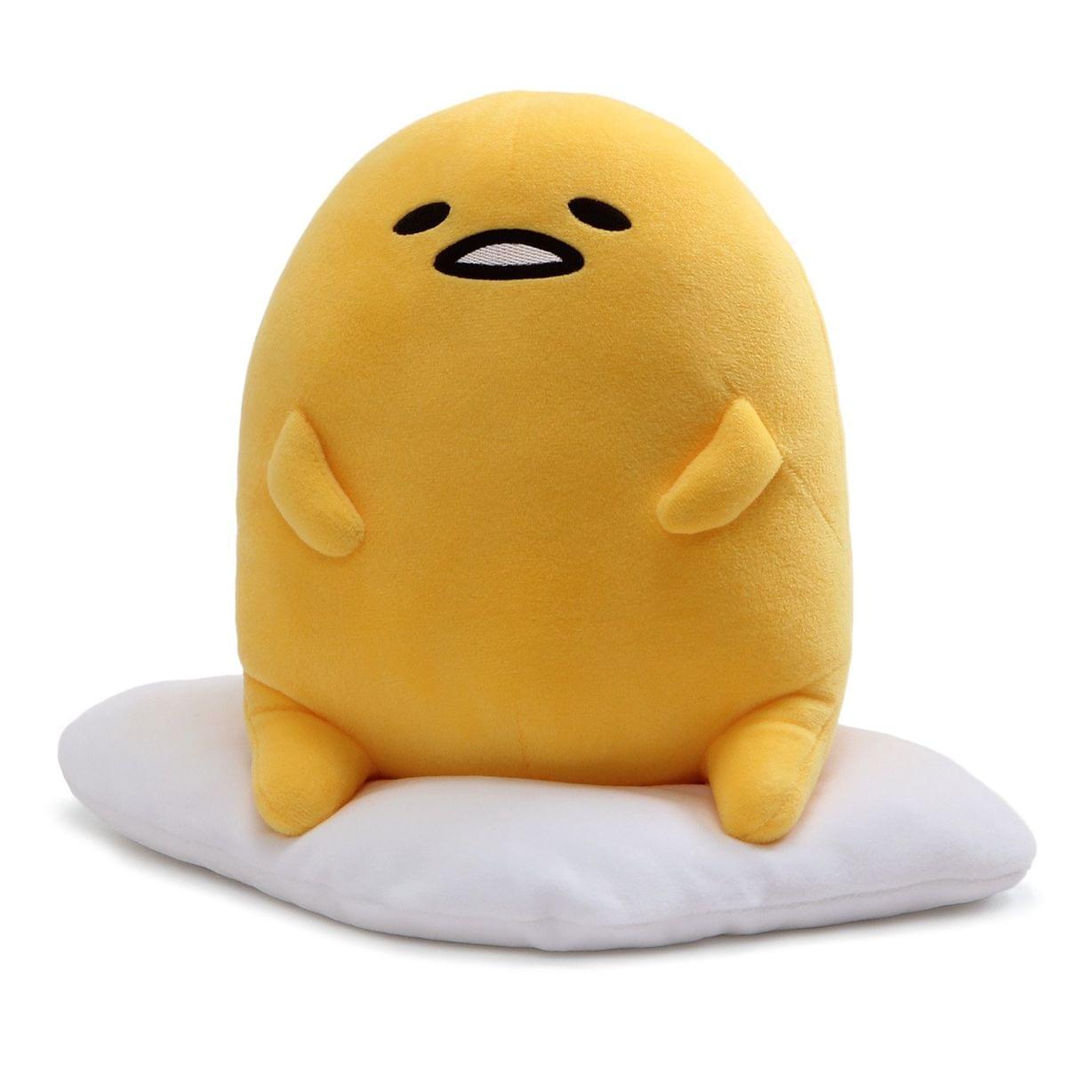 Gudetama 9" Plush: Lazy Egg Sitting Pose