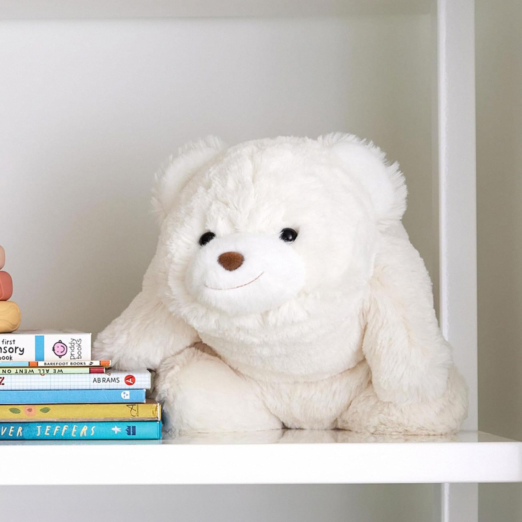 Snuffles the Teddy Bear 10-Inch Plush Toy | White