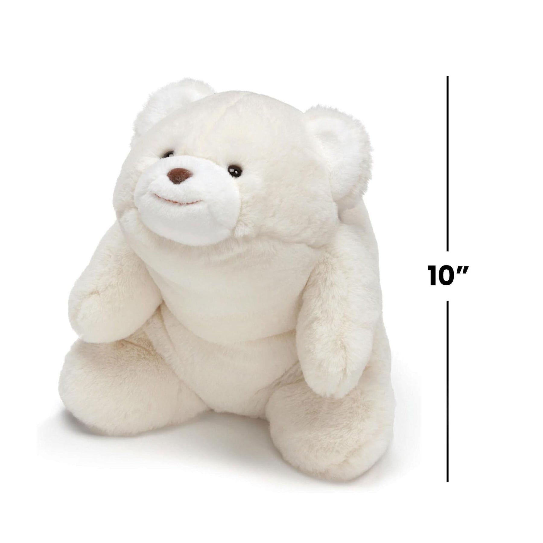 Snuffles the Teddy Bear 10-Inch Plush Toy | White