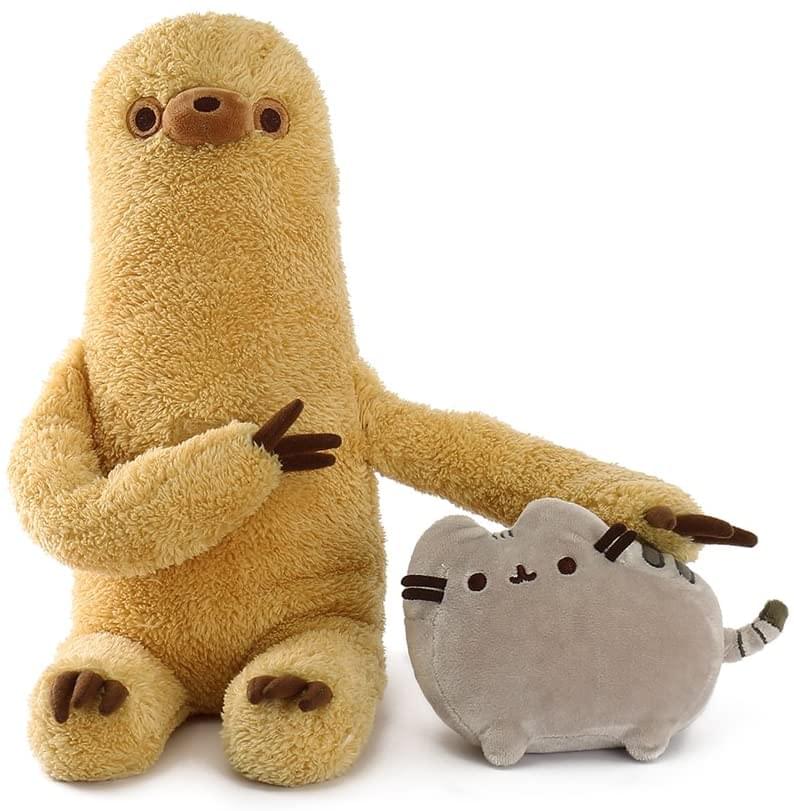 Pusheen with Sloth 13 Inch Stuffed Animal Plush Set