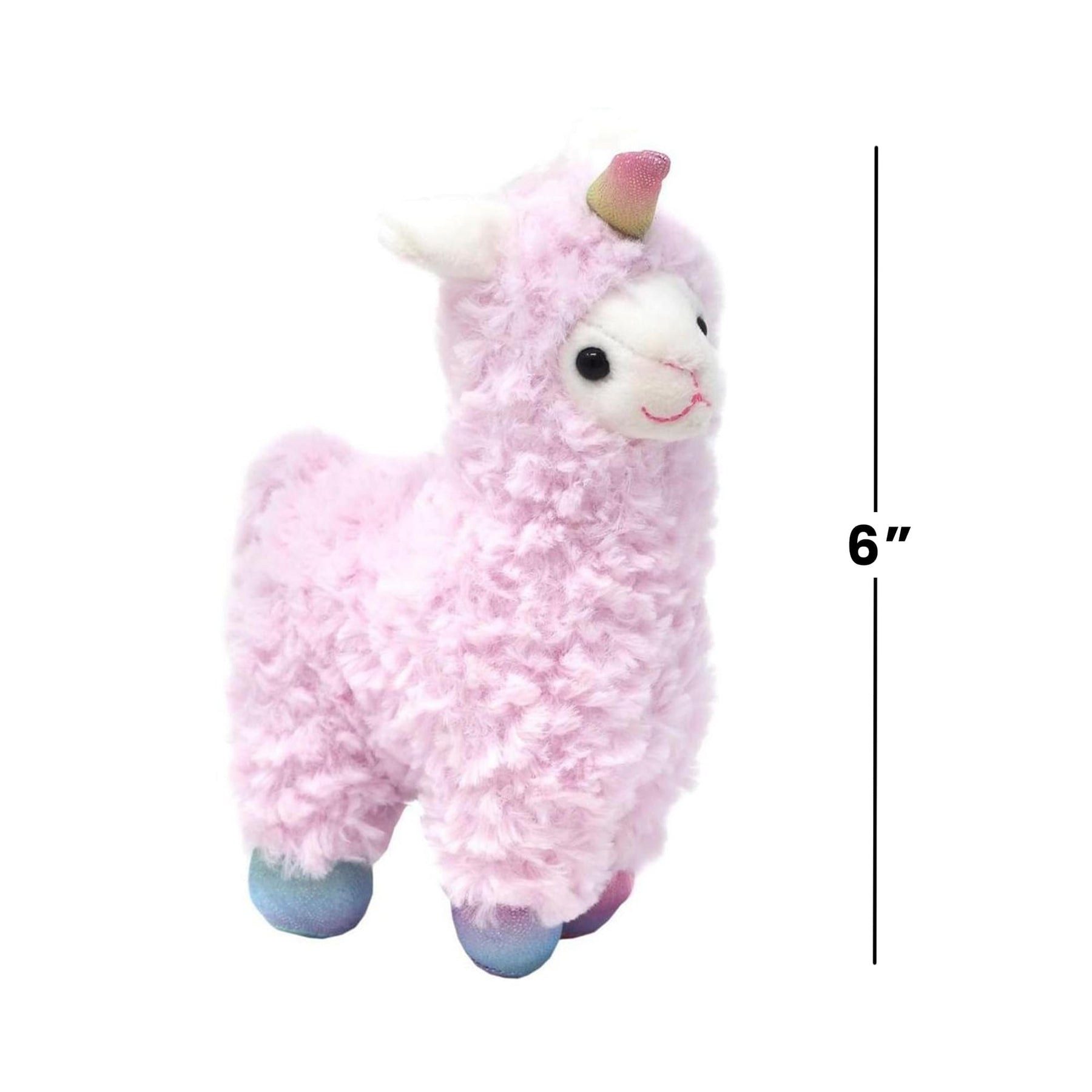 Llamacorn 6 Inch Collectible Plush w/ Sound - Pink