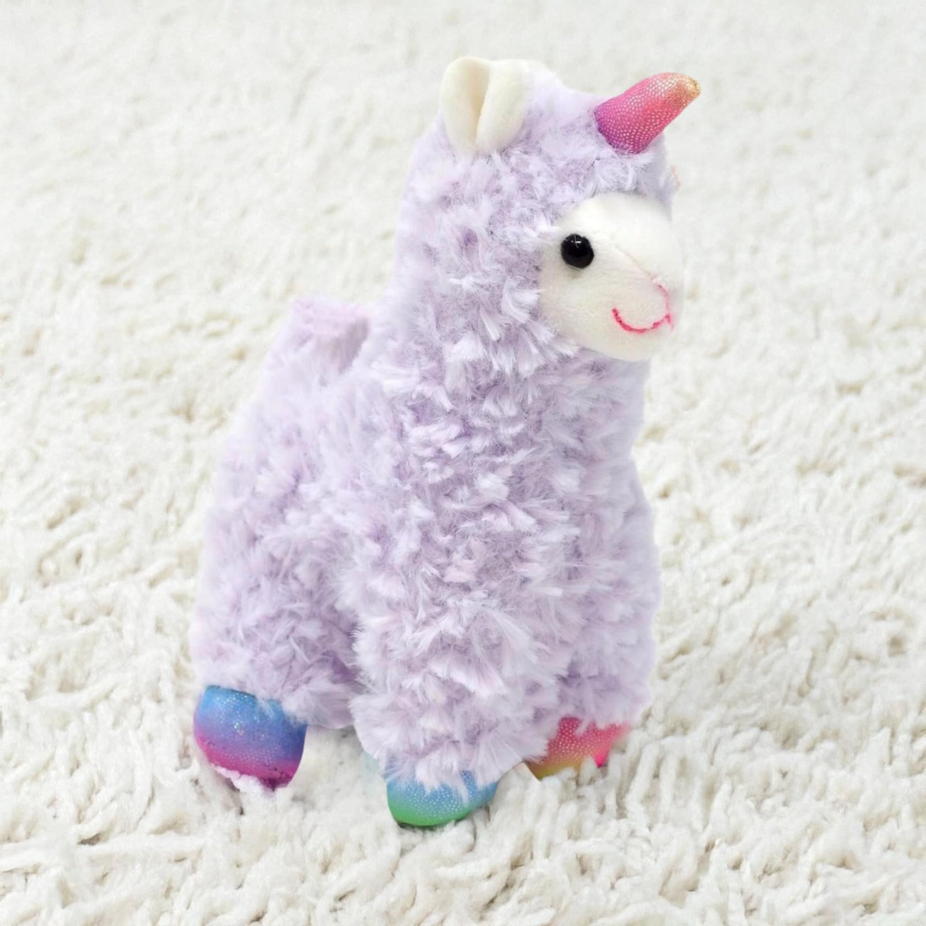 Llamacorn 6 Inch Collectible Plush w/ Sound - Purple