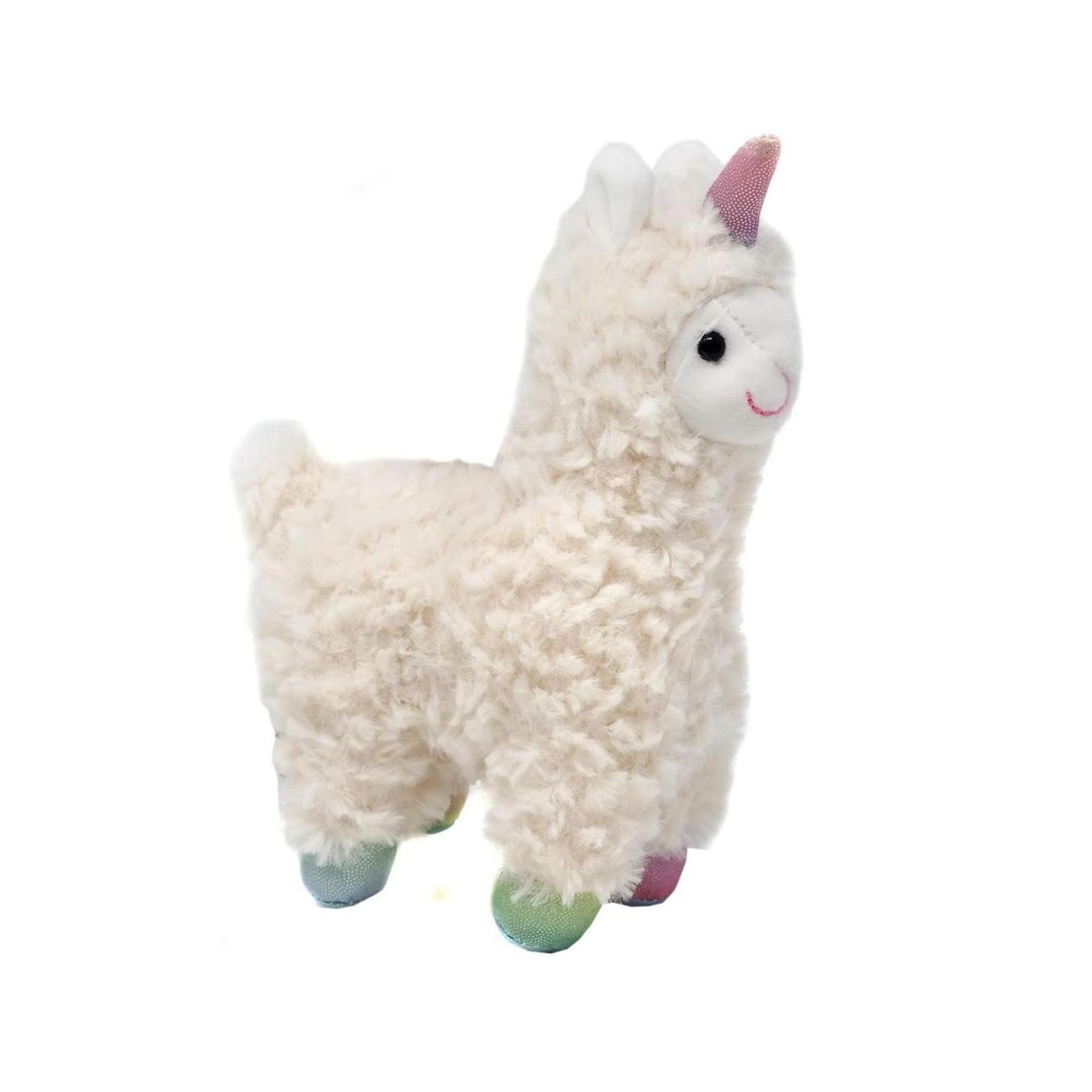 Llamacorn 6 Inch Collectible Plush w/ Sound - White