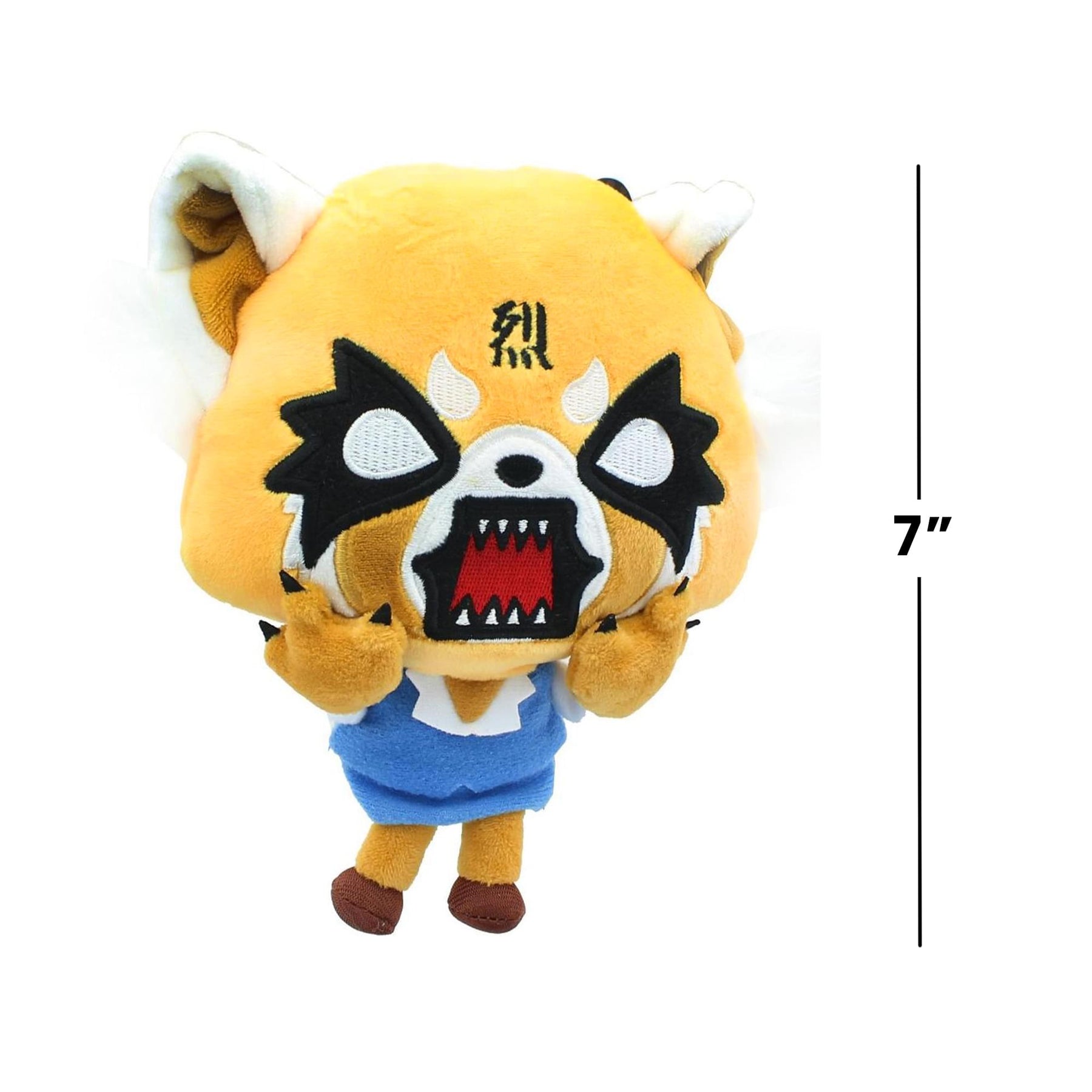 Aggretsuko Rage Face 7 Inch Collectible Plush