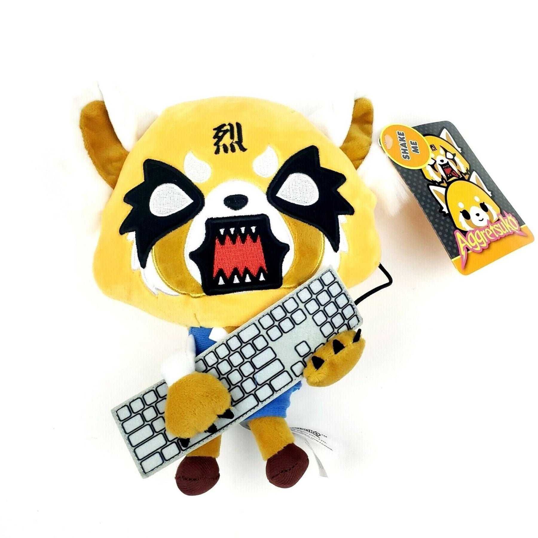 Aggretsuko Rage Face 12 Inch Collectible Plush with Sound