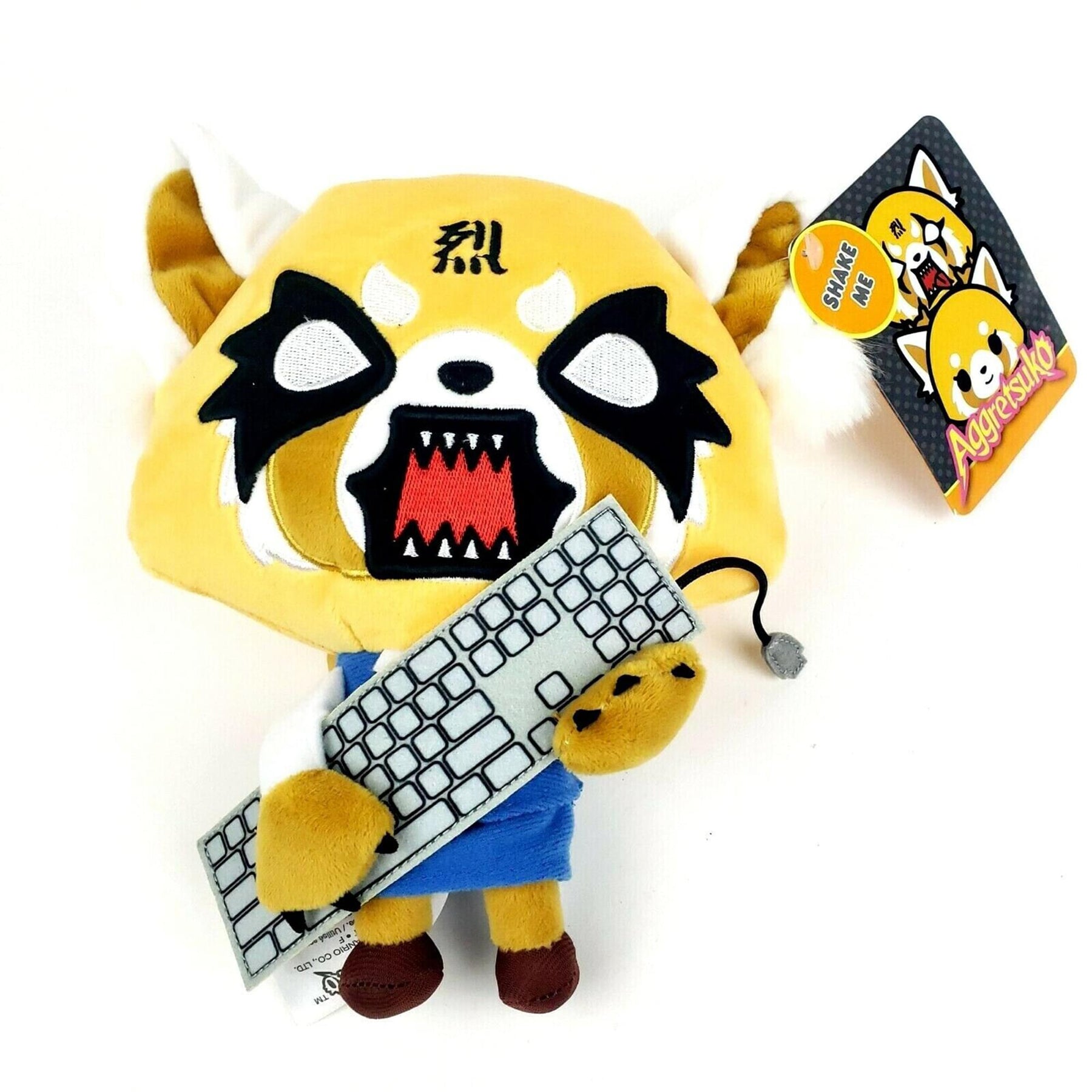 Aggretsuko Rage Face 12 Inch Collectible Plush with Sound