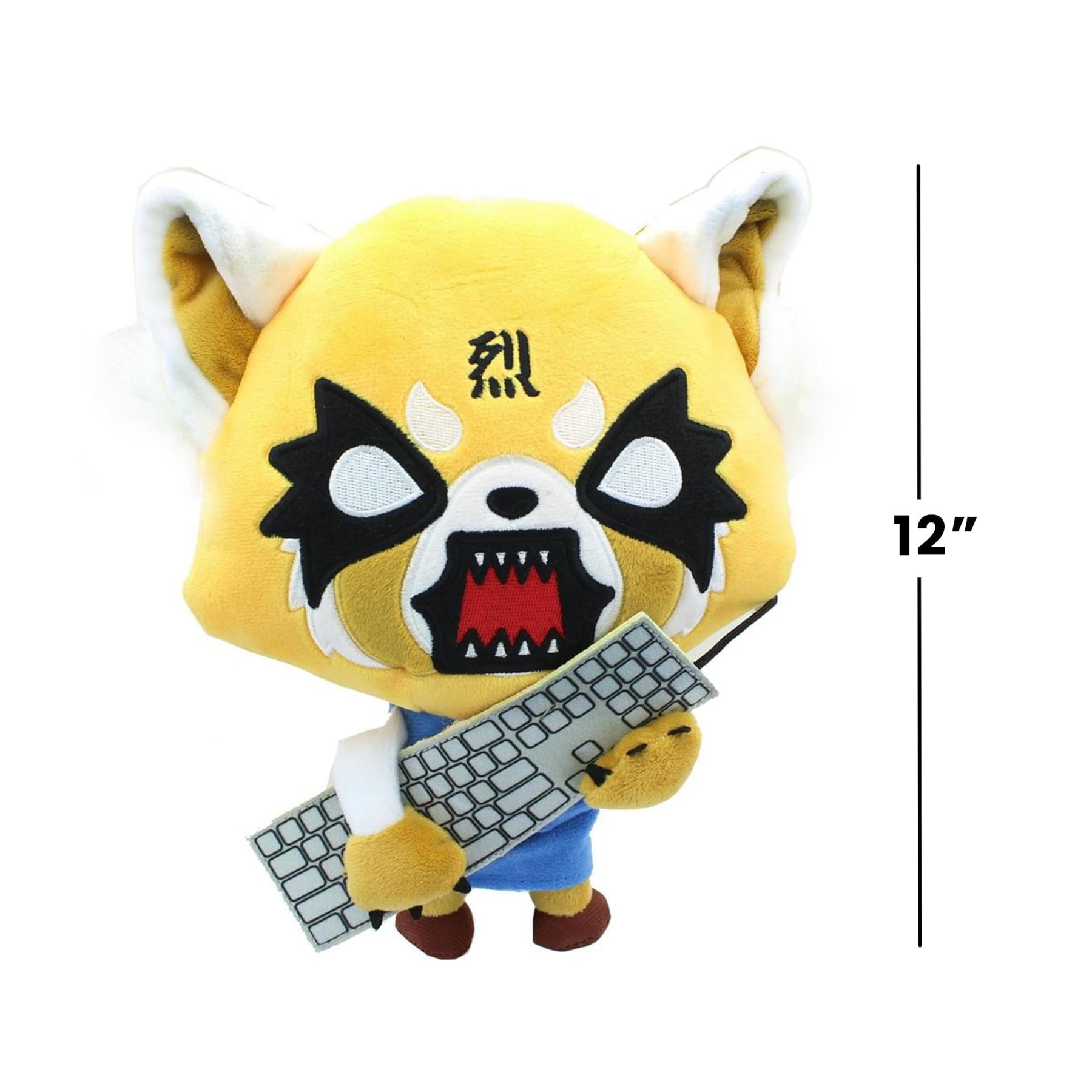 Aggretsuko Rage Face 12 Inch Collectible Plush with Sound