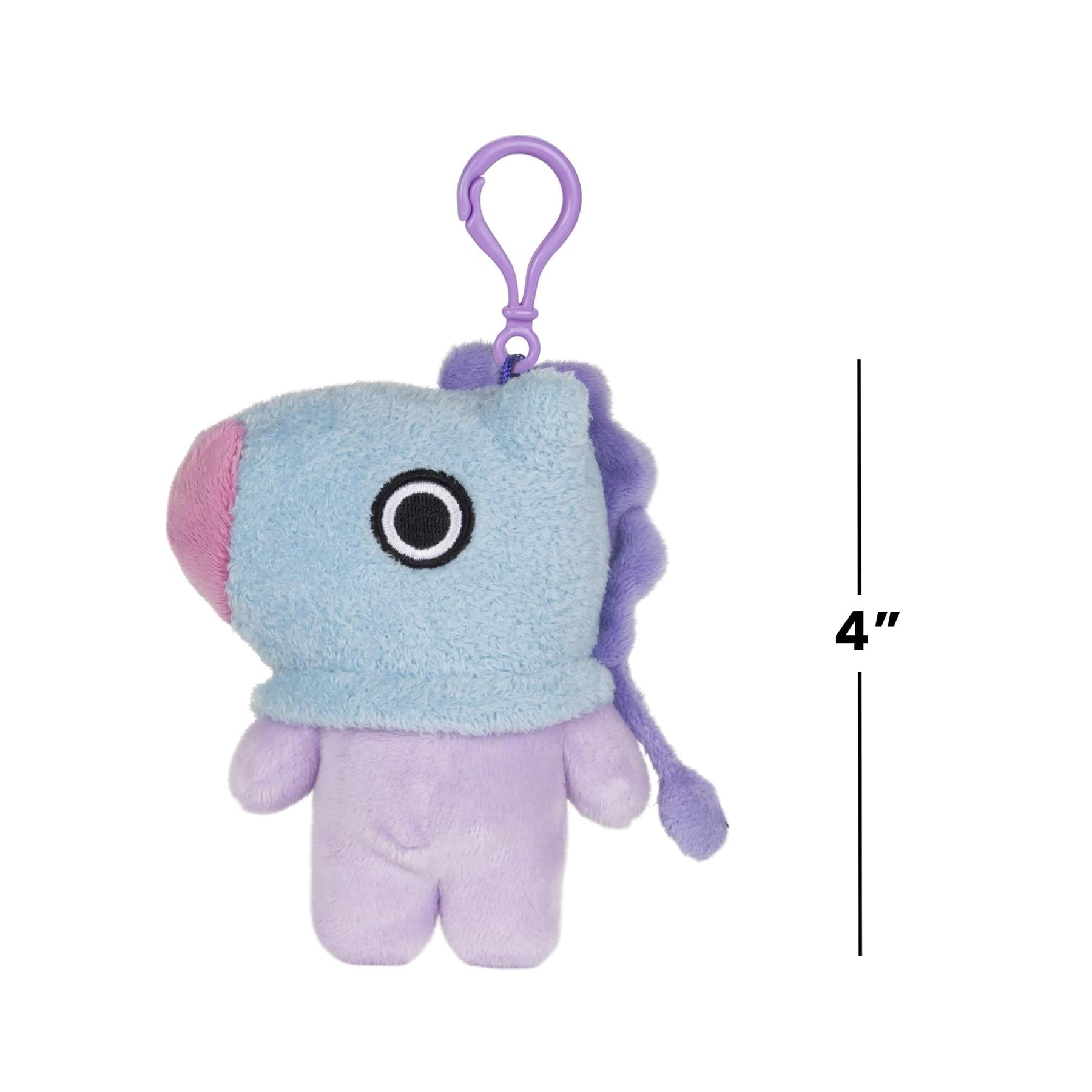 Line Friends BT21 4 Inch Plush Backpack Clip | Mang