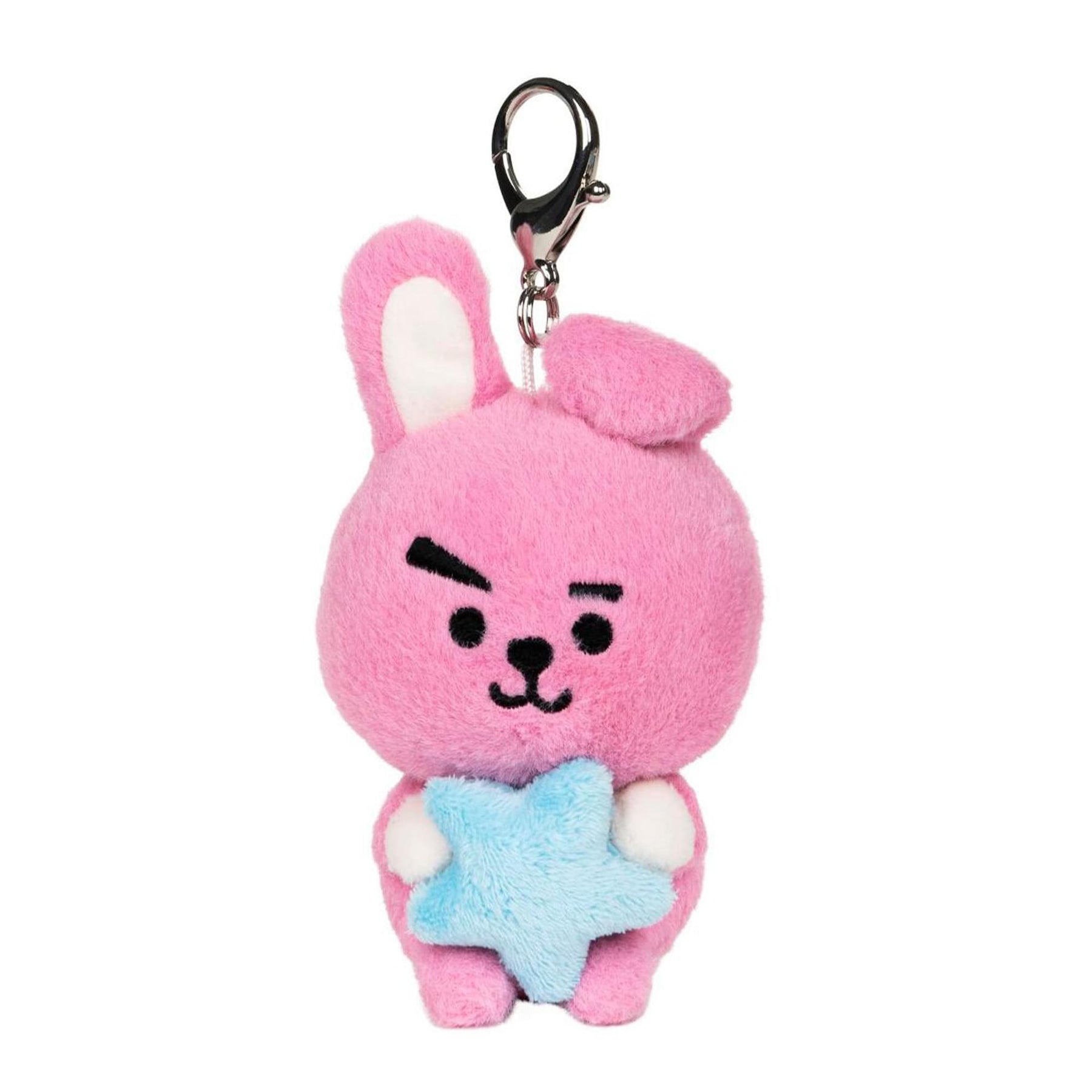 Line Friends BT21 3 Inch Bumble Buddy Plush Clip | Cooky