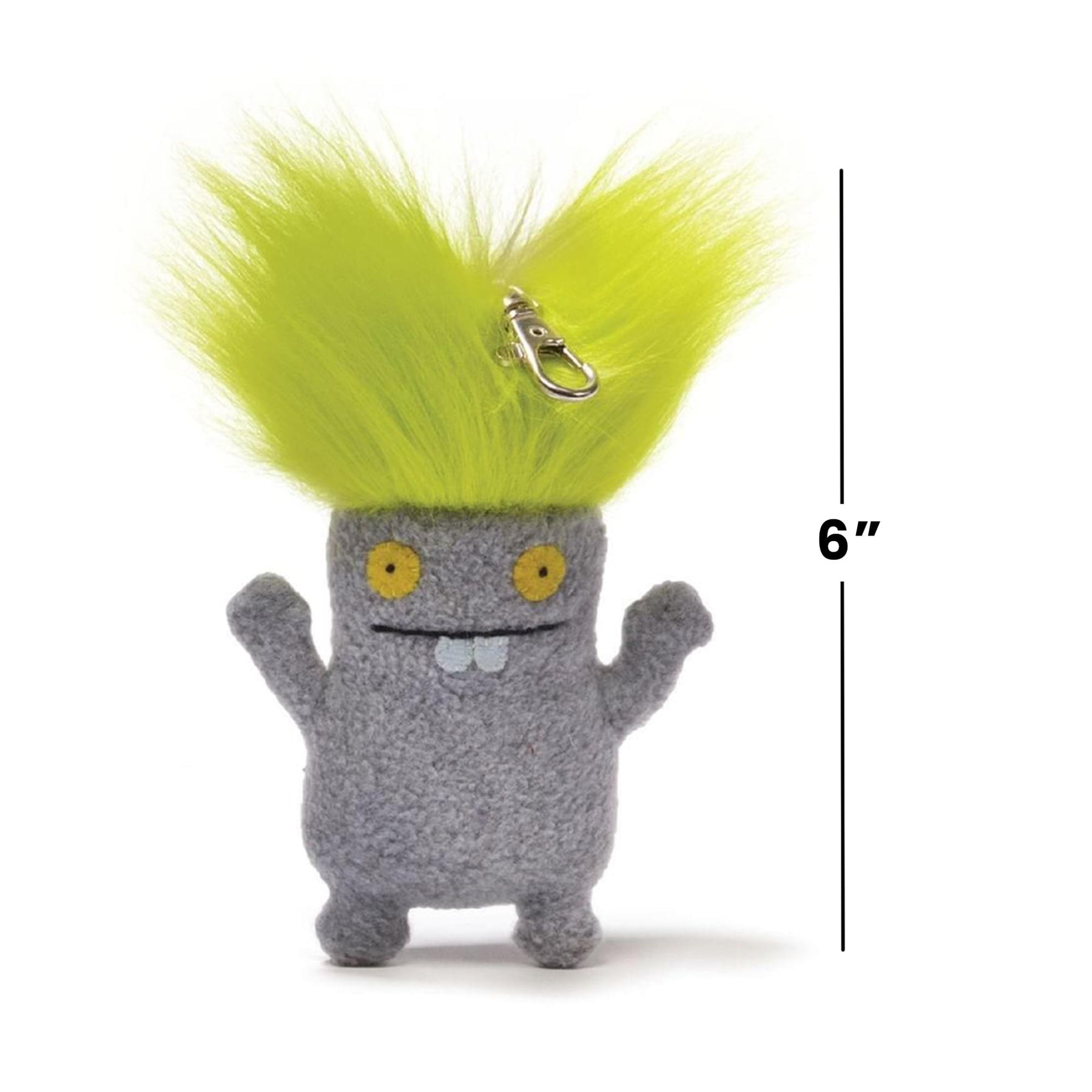 Ugly Dolls Bad Hair Day 6" Plush Clip-On: Babo