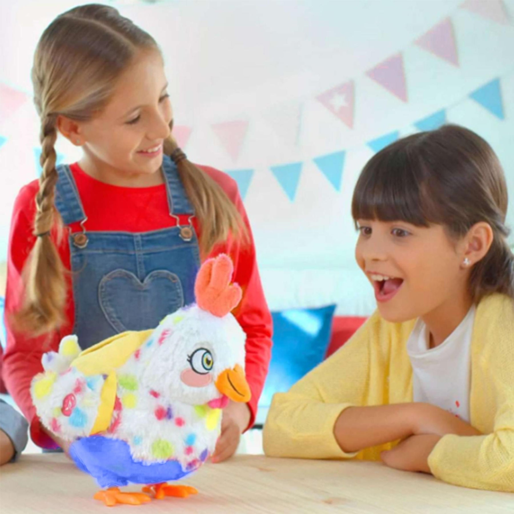 Party Pets Roxanne The Dancing Chicken Electronic Plush | Blue
