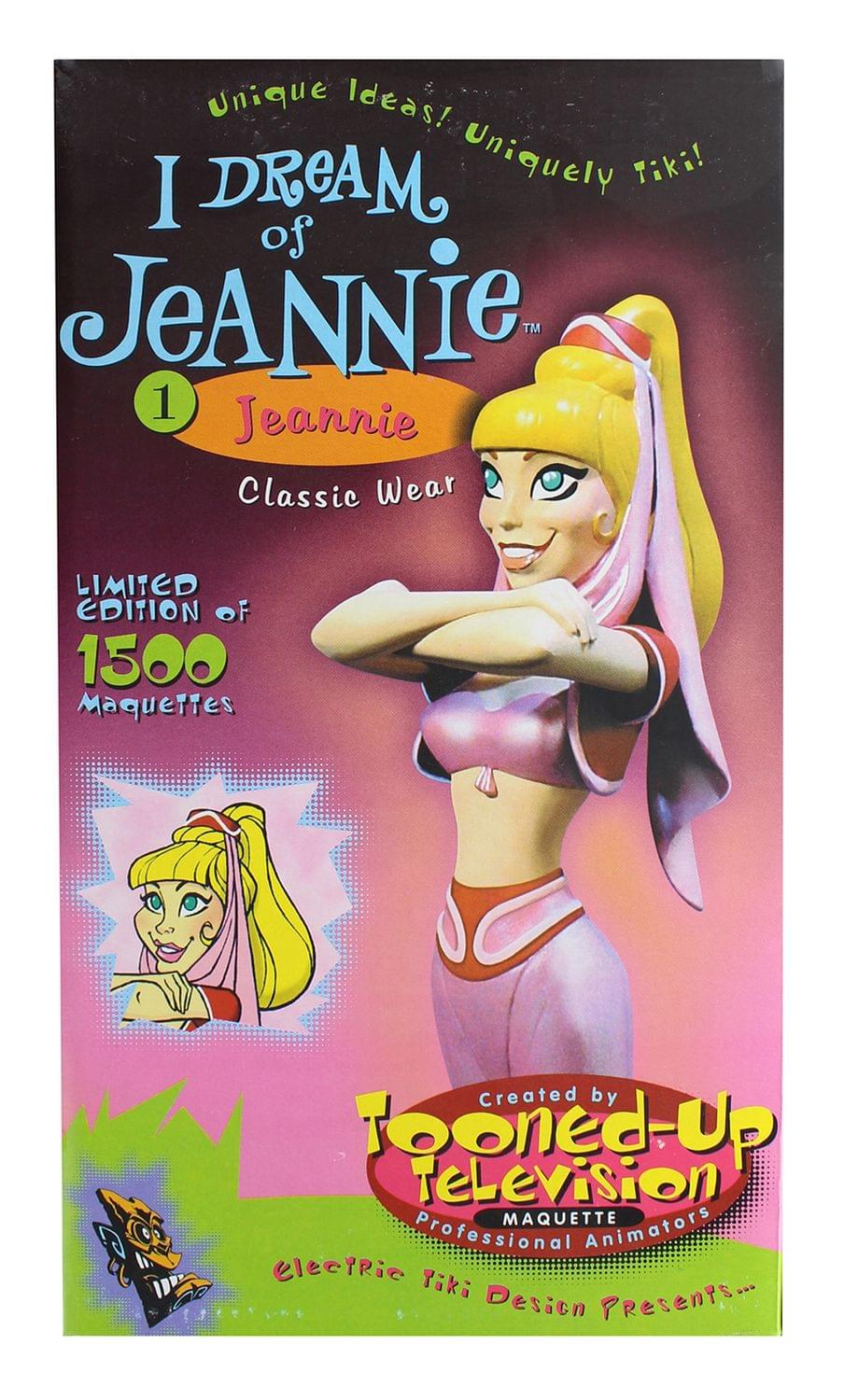 I Dream of Jeannie 9.5 Inch Tooned Up Television Marquette