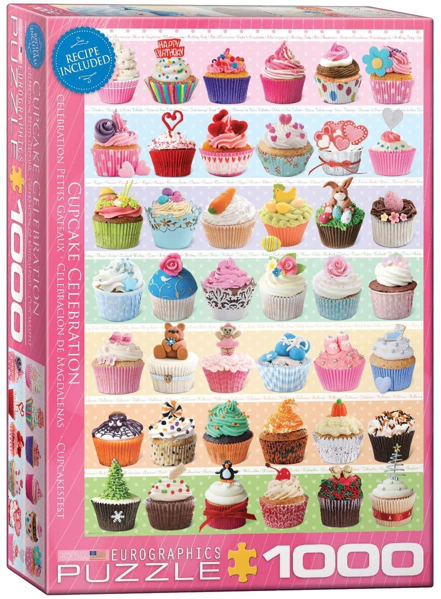 Cupcake Celebration 1000 Piece Jigsaw Puzzle
