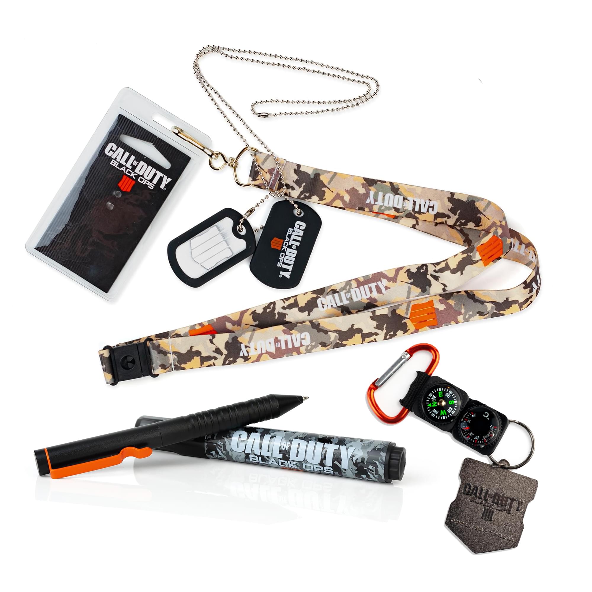 COD Black Ops 4 Gift Set | Compass | Lanyard | Pen | Free Shipping
