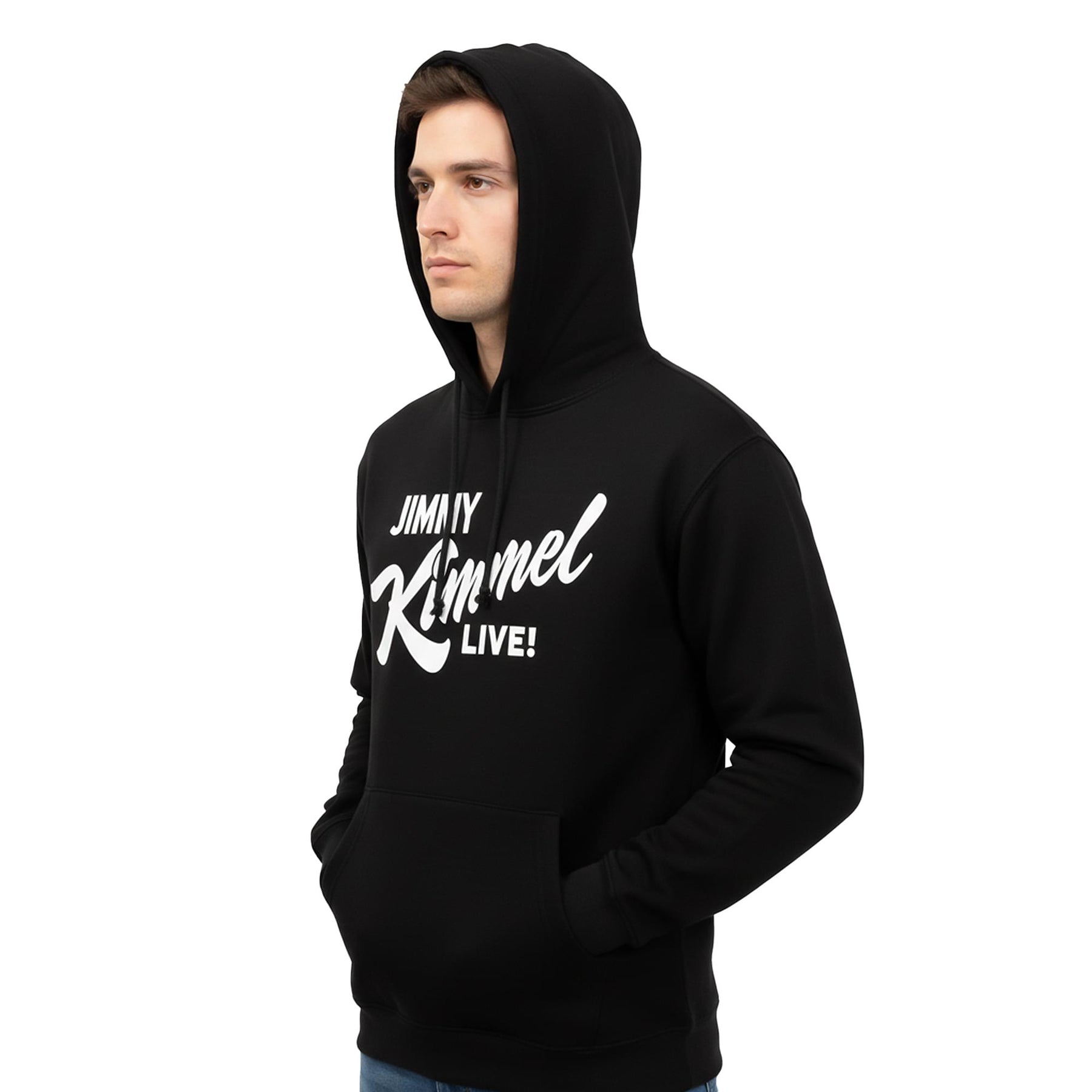 Jimmy Kimmel Live! Hollywood Black Hoodie Adult Unisex