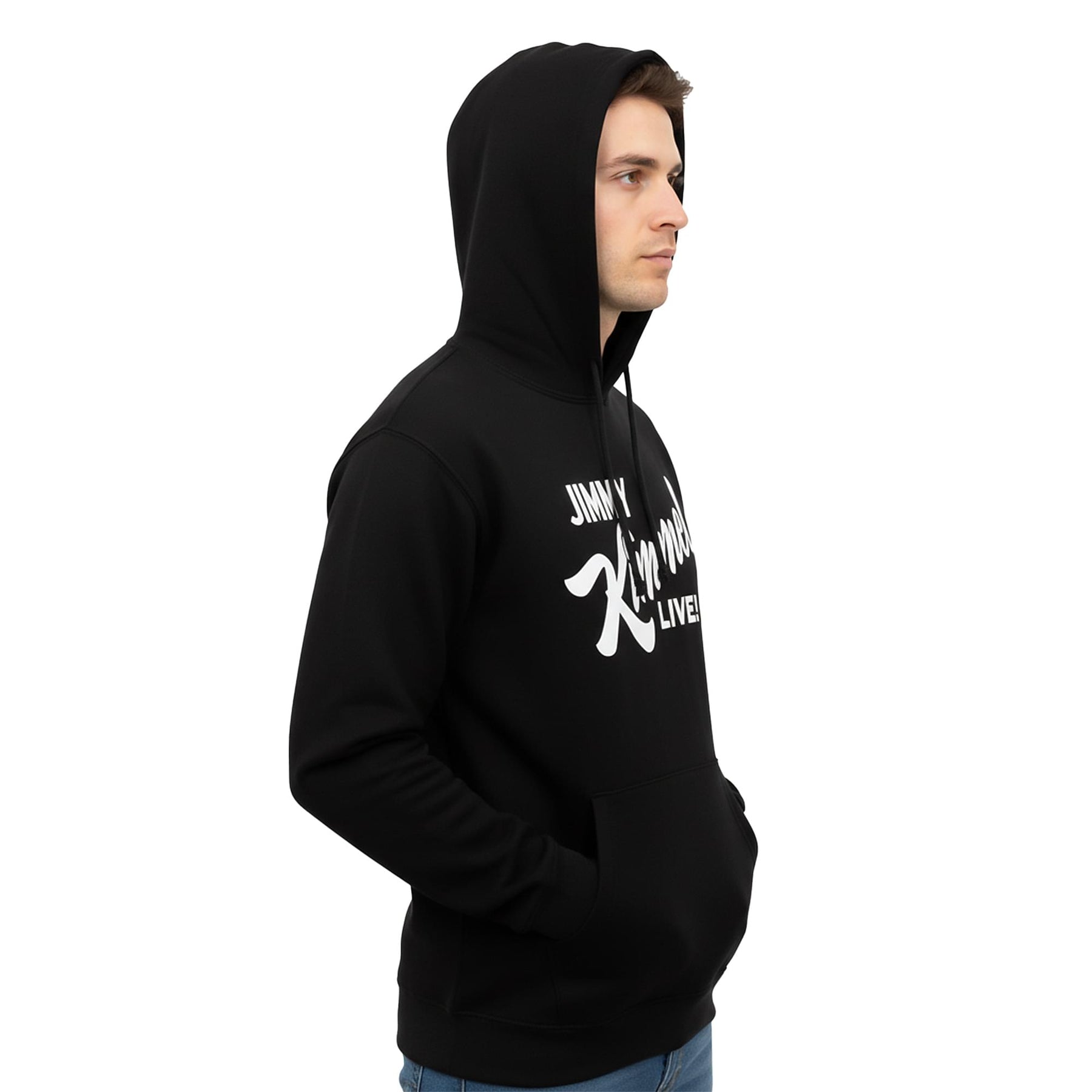 Jimmy Kimmel Live! Hollywood Black Hoodie Adult Unisex