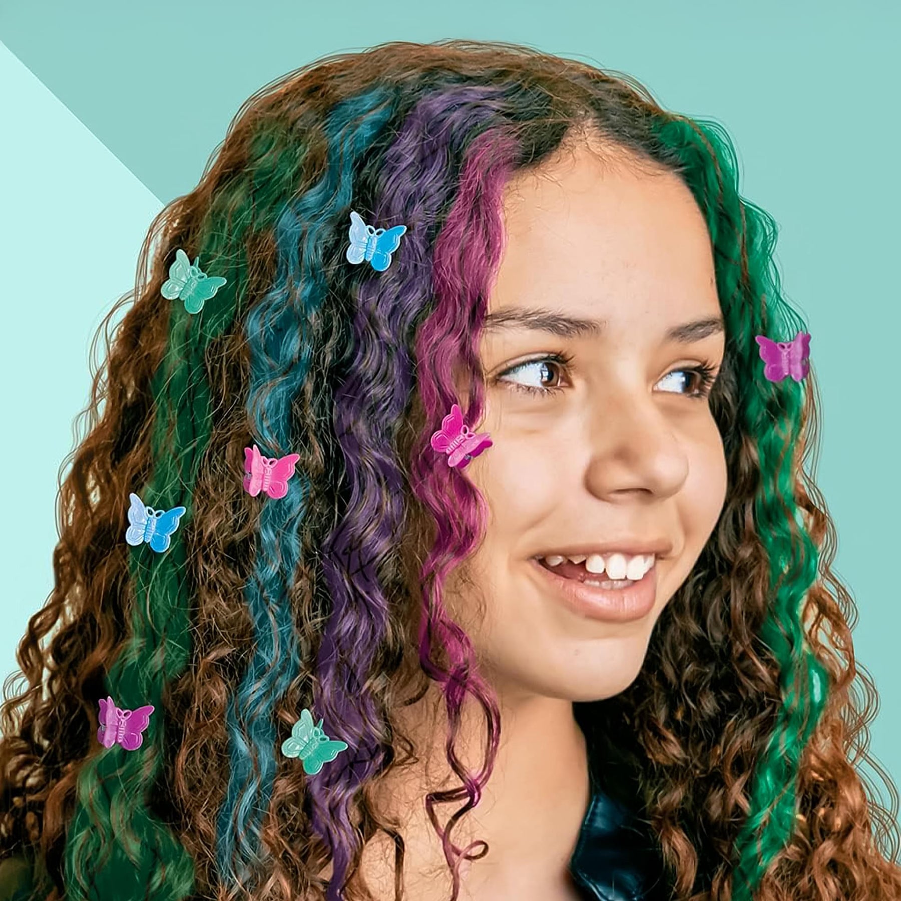 Fashion Angels Color & Clip Butterfly Hair Design Kit