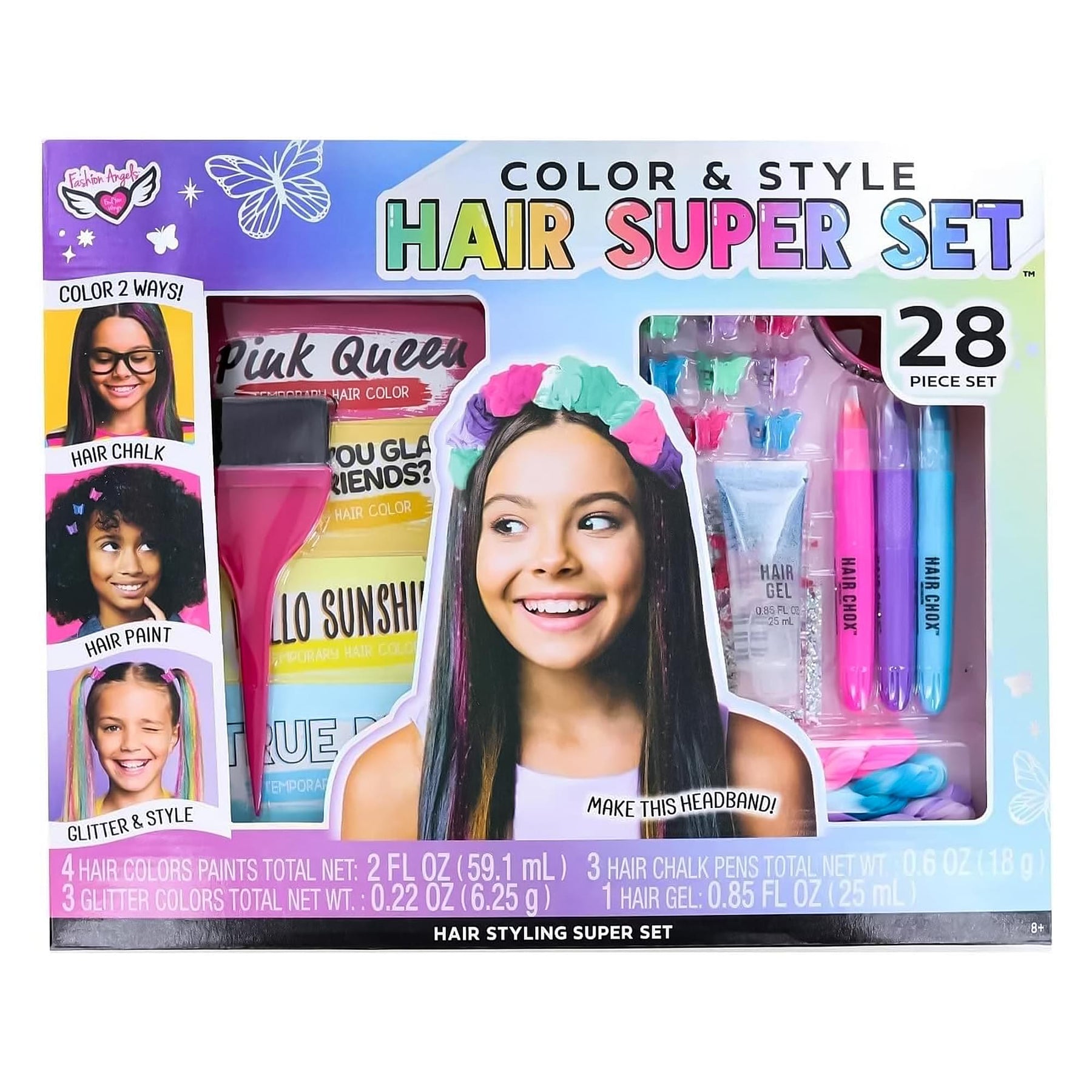Fashion Angels Color & Style Hair Styling Super Set