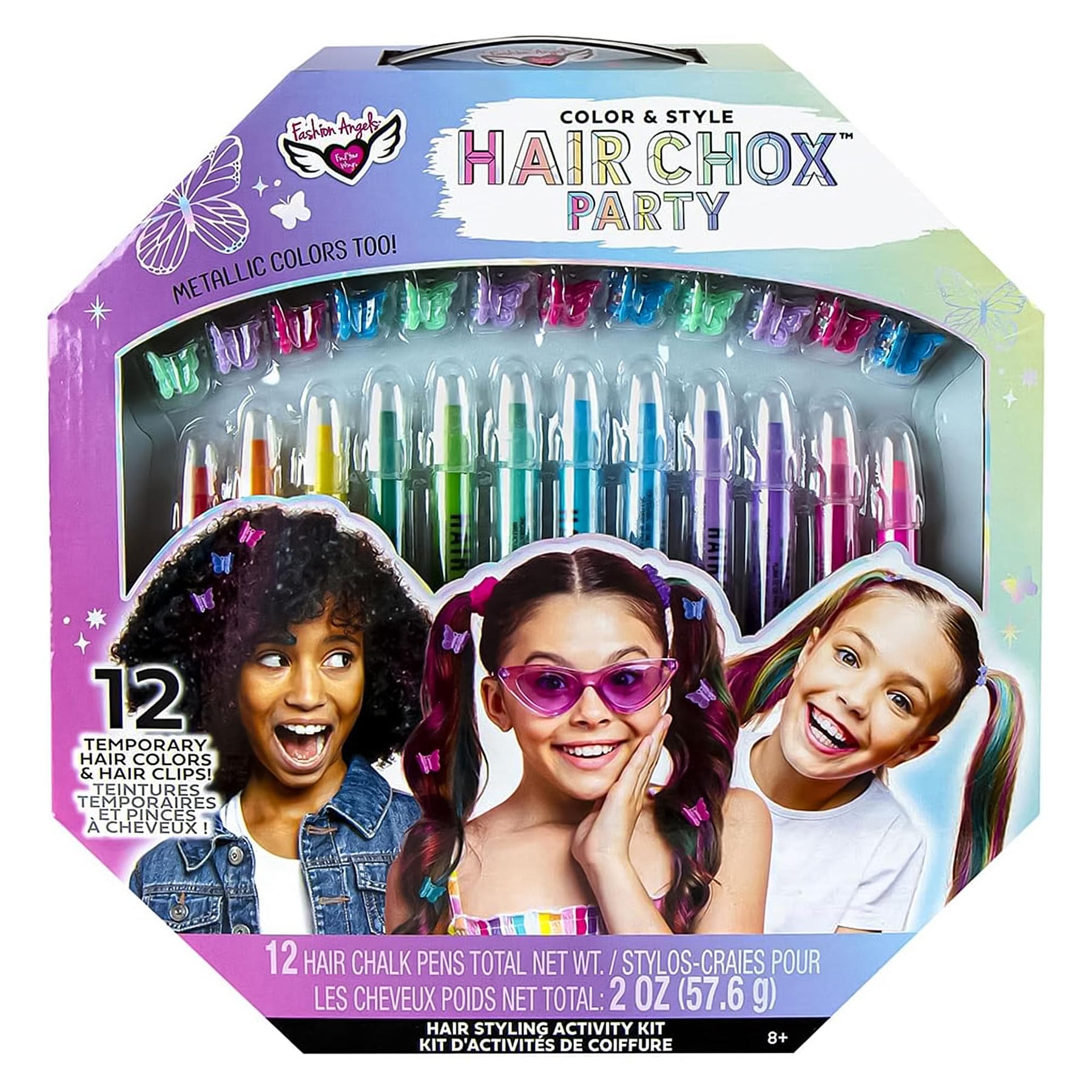 Fashion Angels Color & Style Hair Chox Party Activity Kit