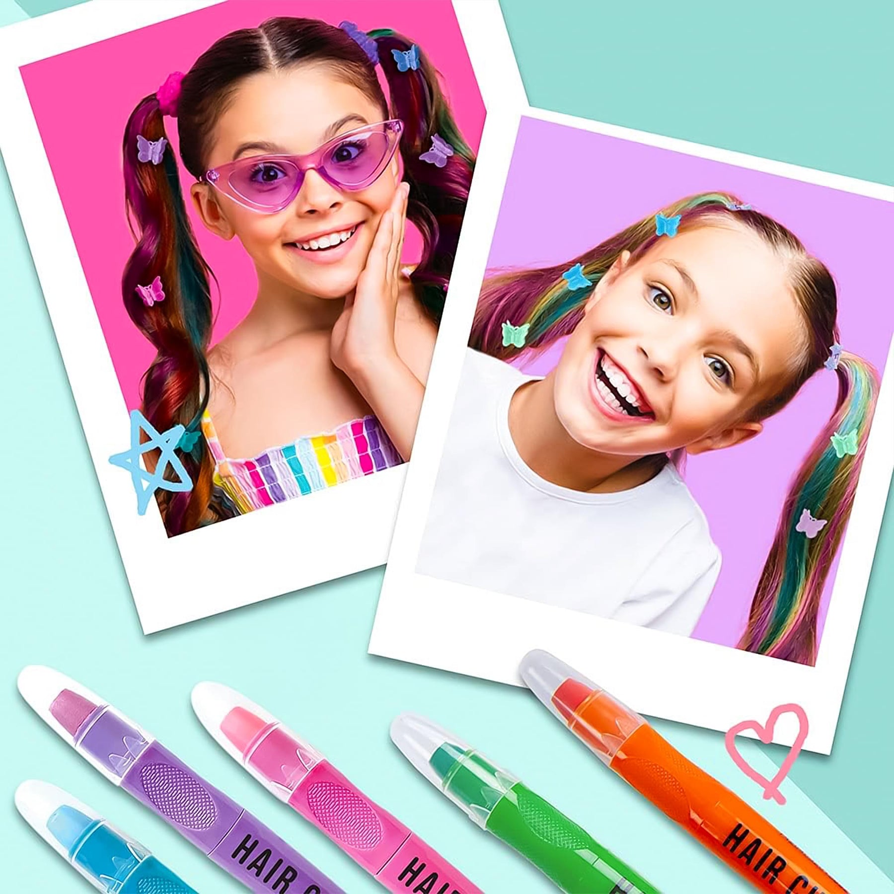 Fashion Angels Color & Style Hair Chox Party Activity Kit