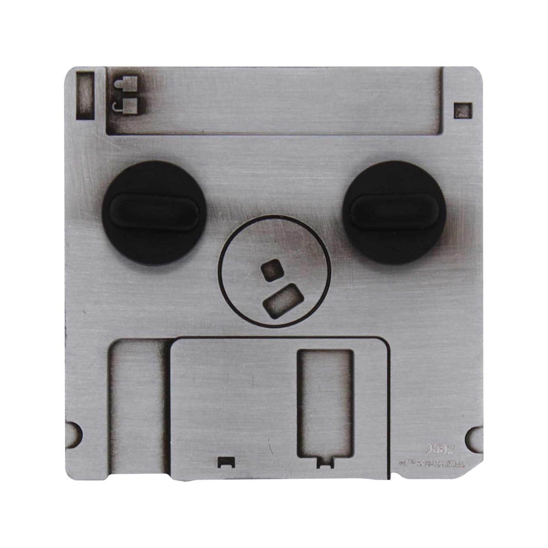 Doom Floppy Disk Pin Badge Replica