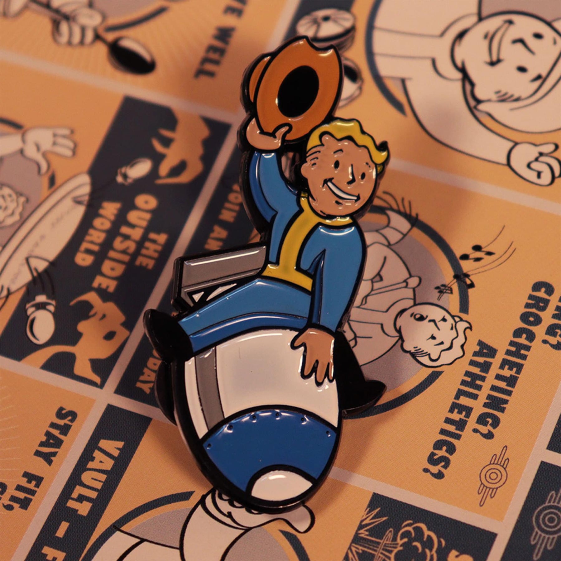 Fallout Limited Edition Vault Boy Pin Badge