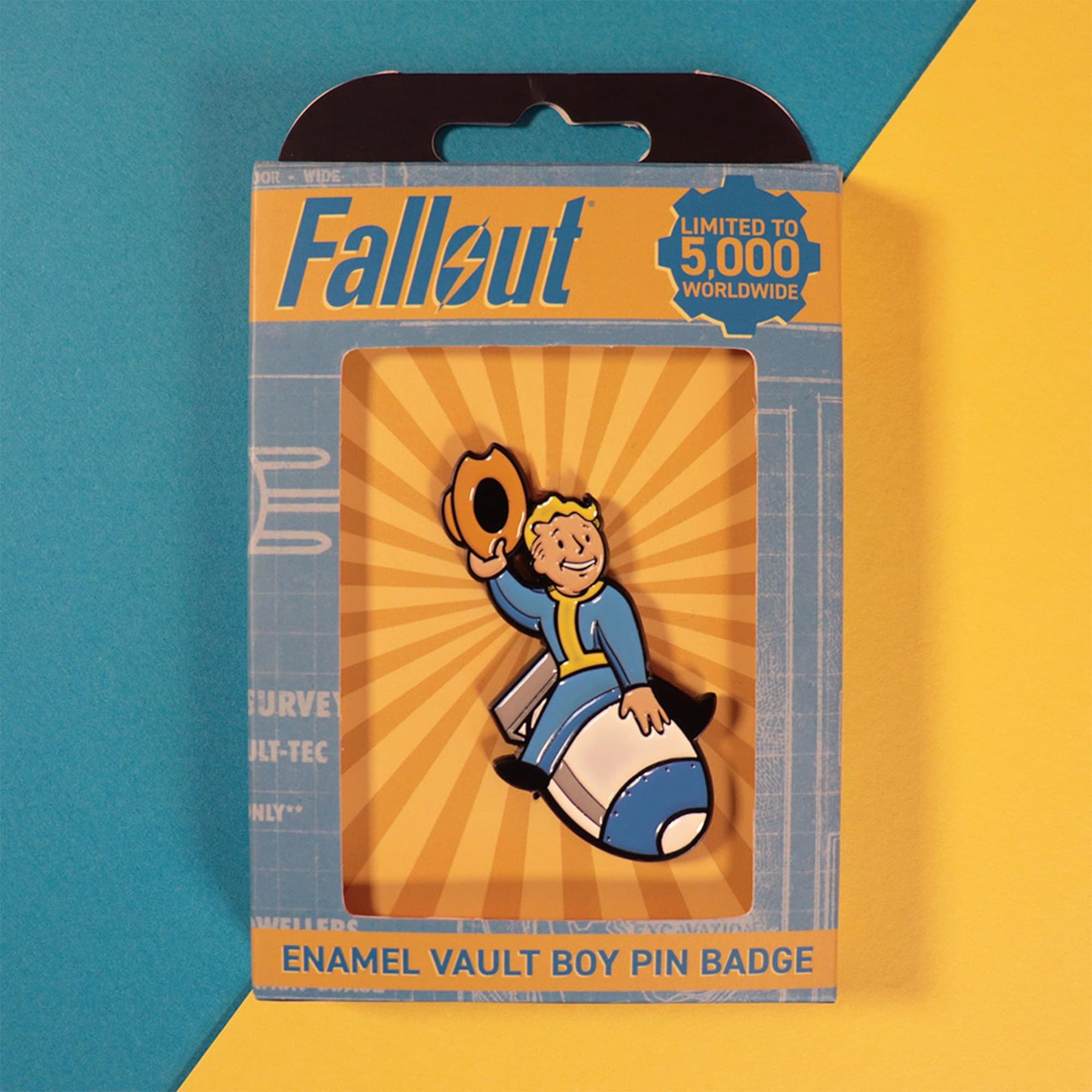 Fallout Limited Edition Vault Boy Pin Badge
