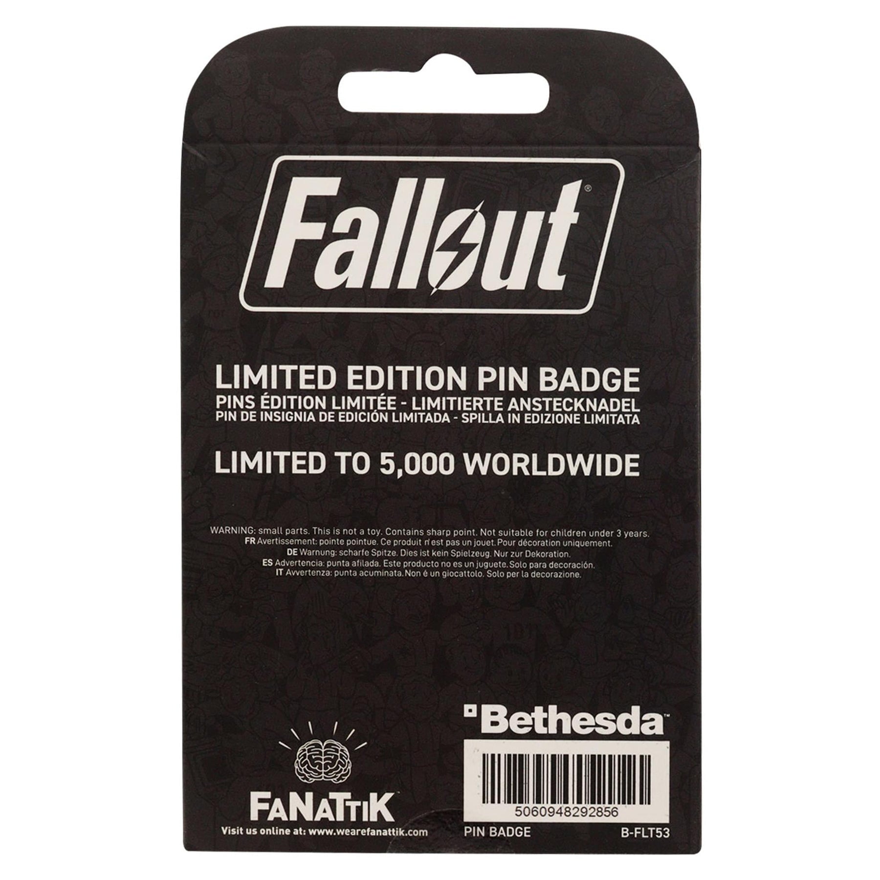 Fallout Limited Edition Vault Boy Pin Badge