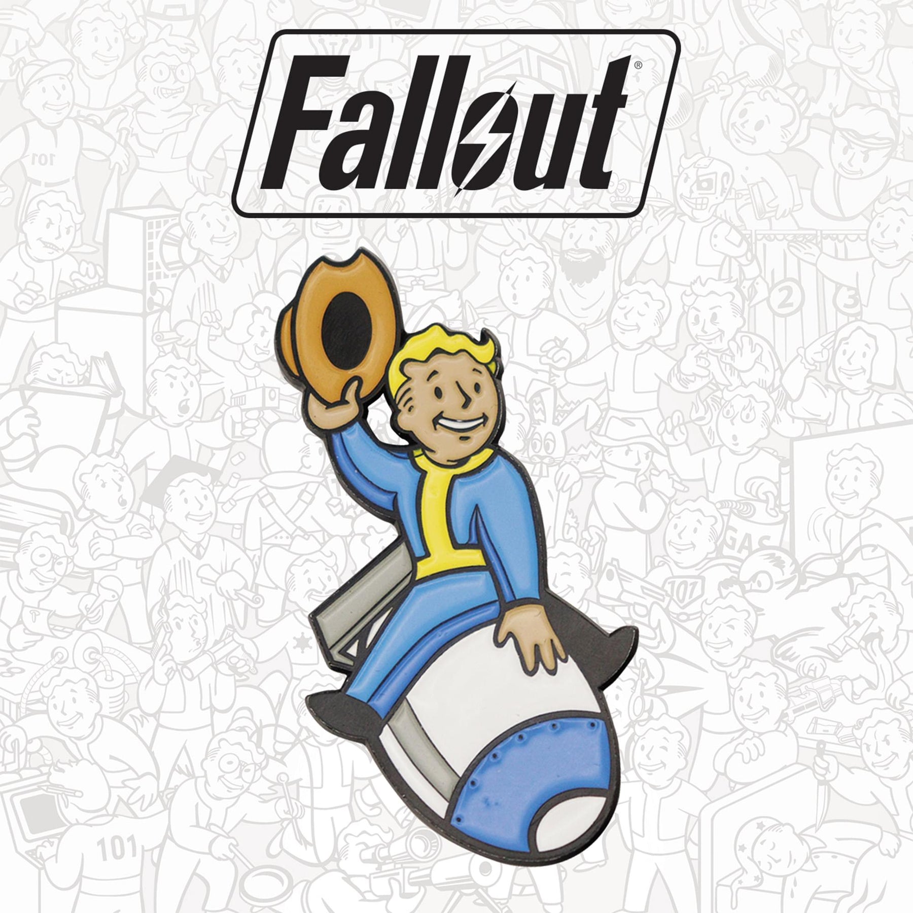 Fallout Limited Edition Vault Boy Pin Badge