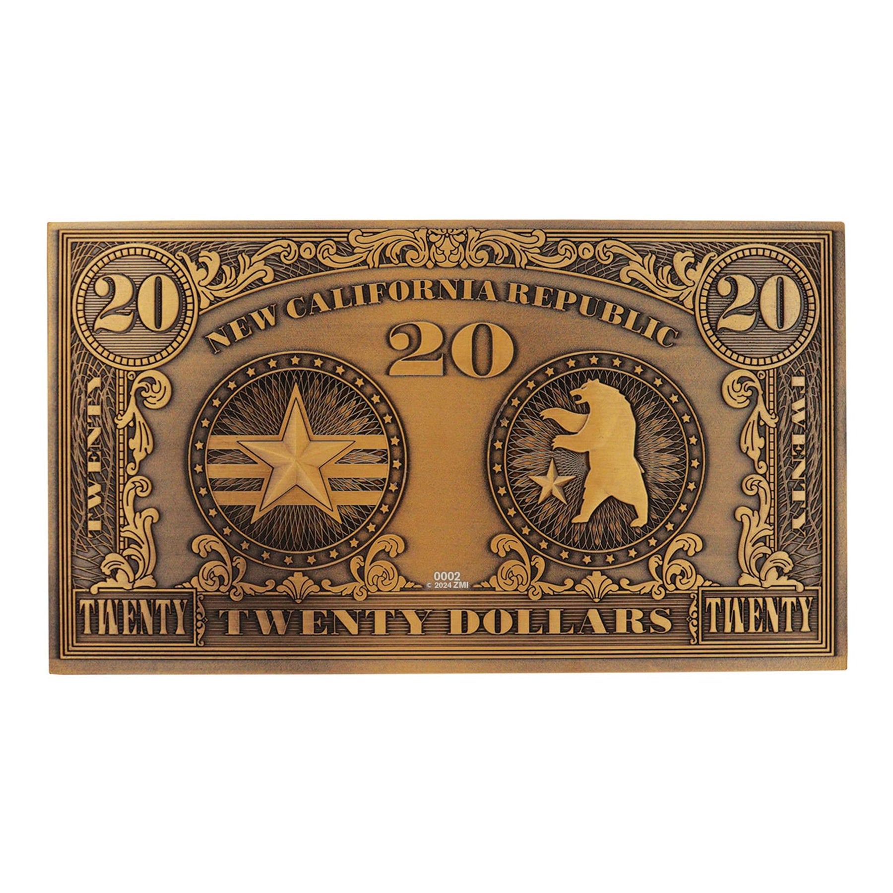 Fallout New Vegas Replica NCR $20 Bill