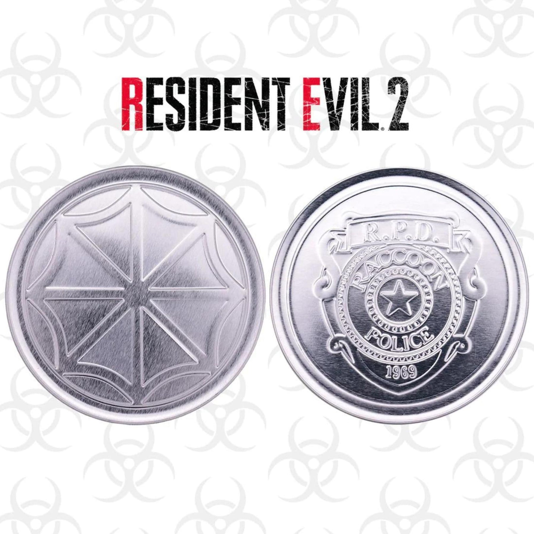 Resident Evil Metal Drink Coaster Set of 4