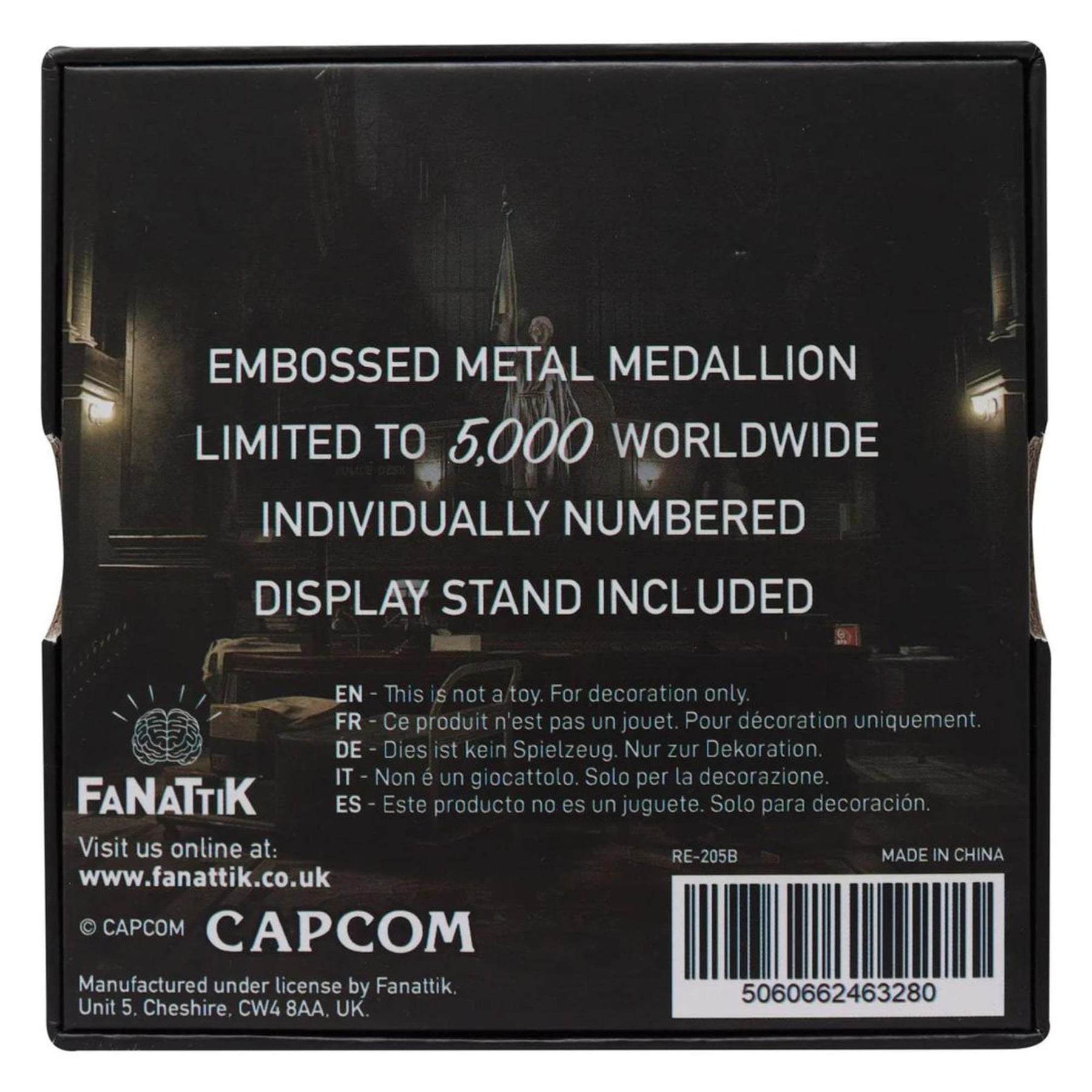 Resident Evil 2 Limited Edition Replica Maiden Medallion