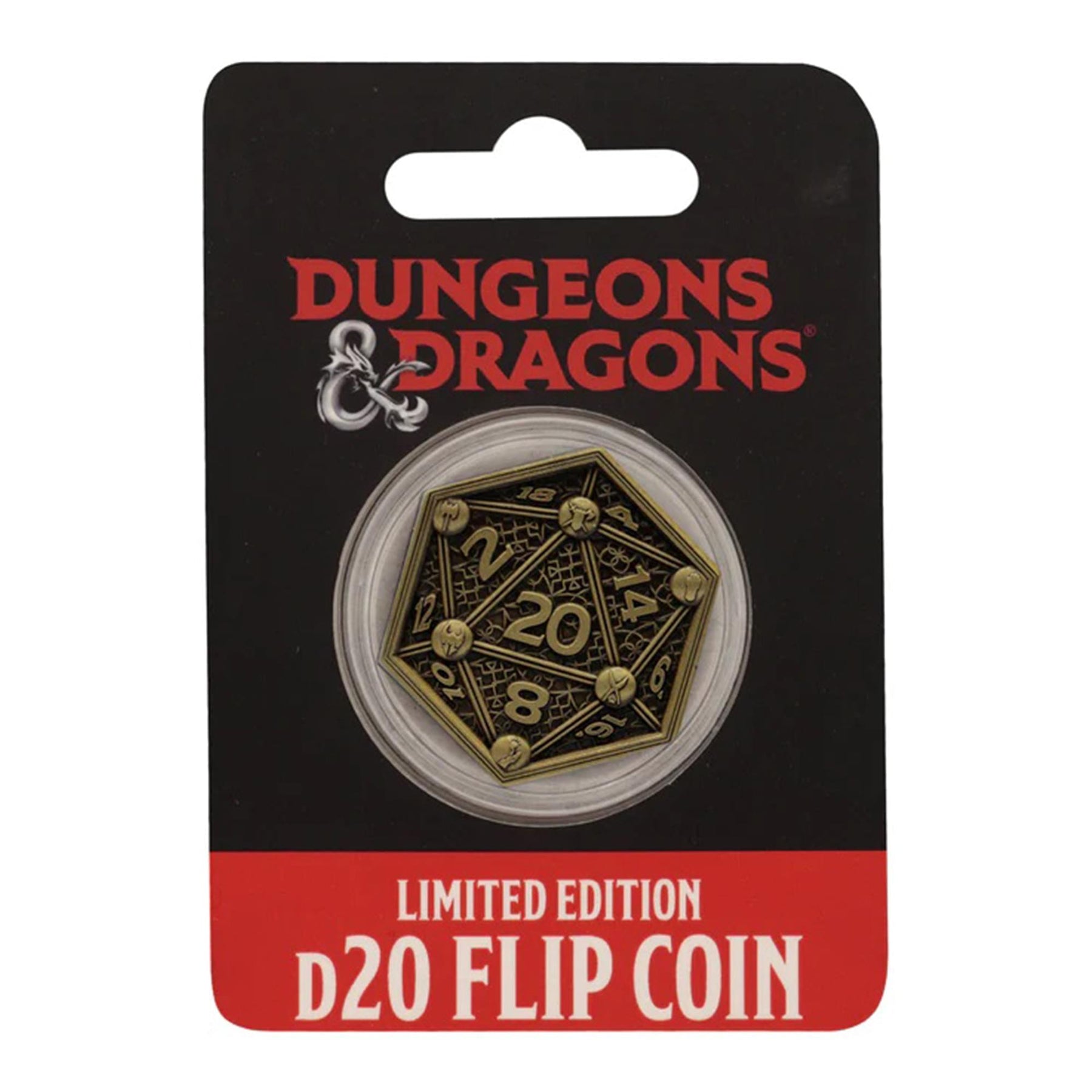 Dungeons & Dragons Class Cards and D20 Flip Coin