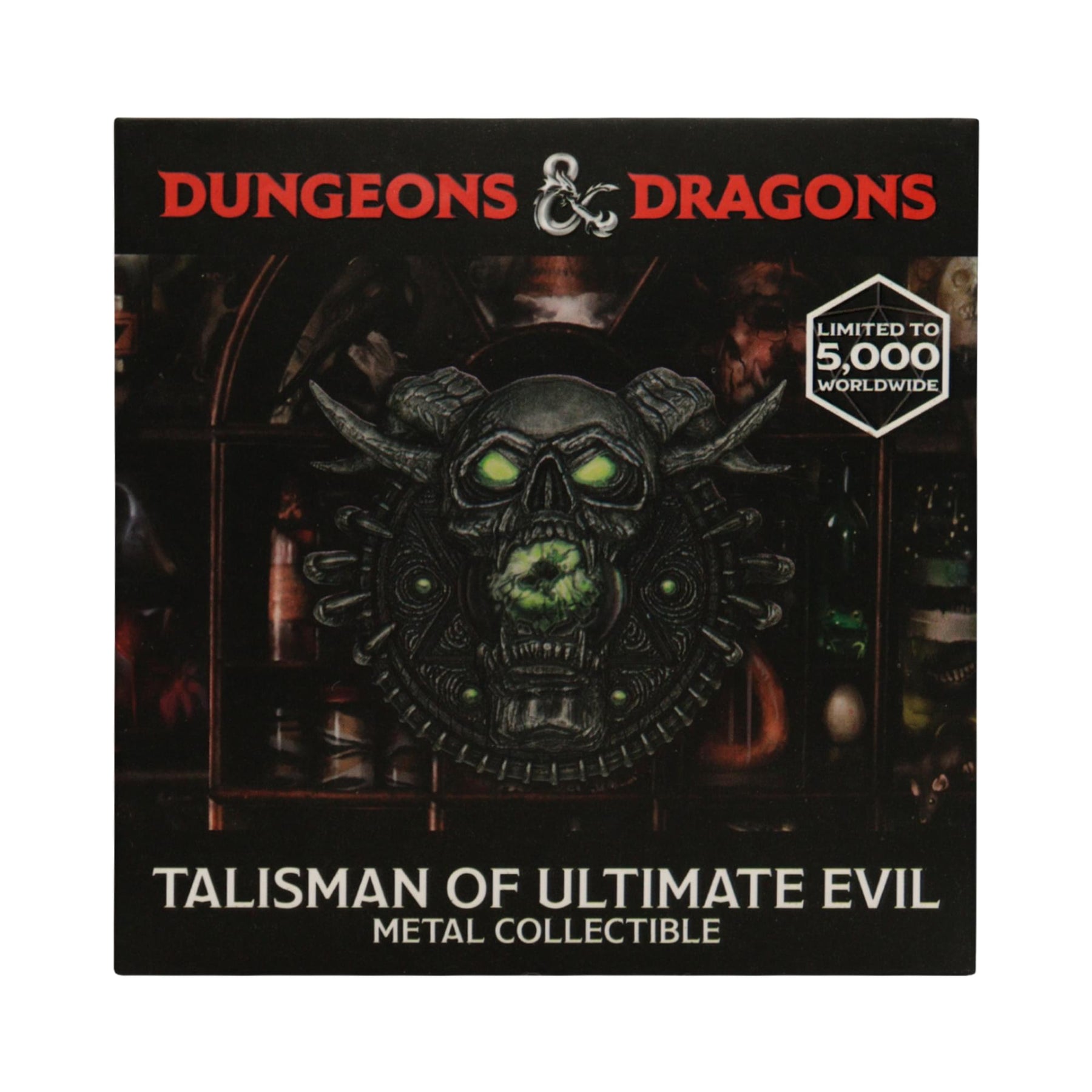 Dungeons & Dragons Talisman of Ultimate Evil Medallion and Art Card