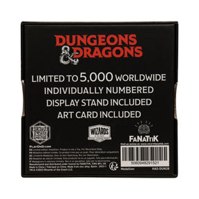 Dungeons & Dragons Talisman of Ultimate Evil Medallion and Art Card