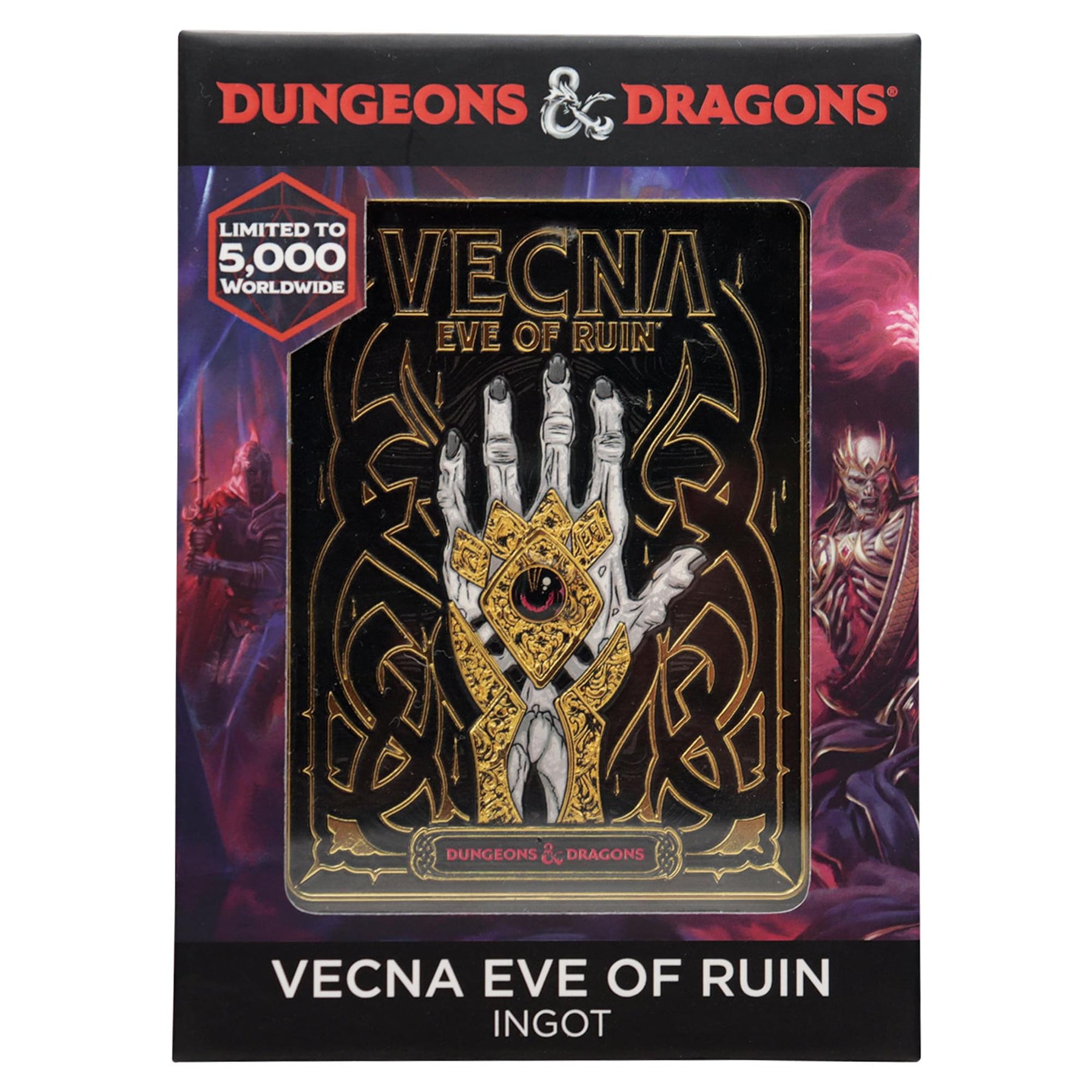 Dungeons & Dragons Vecna Eve of Ruin Metal Replica Ingot