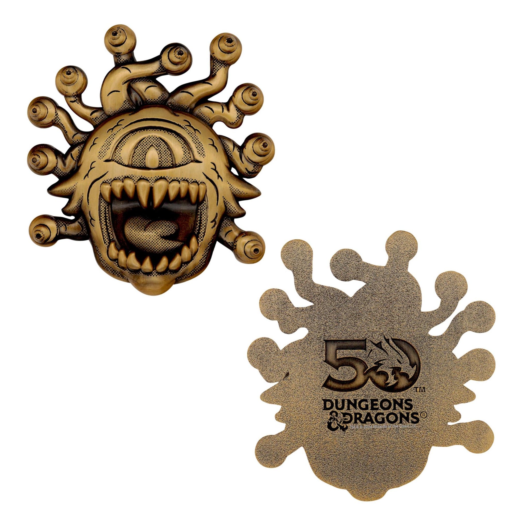 Dungeons & Dragons 50th Anniversary Beholder Twin Medallion Set