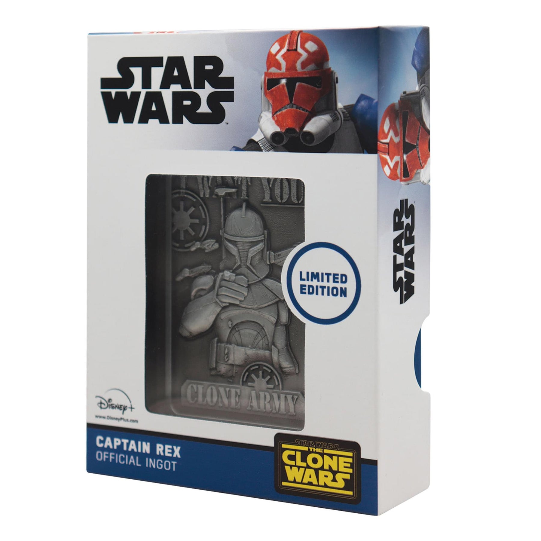 Star Wars: The Clone Wars Captain Rex Replica Ingot