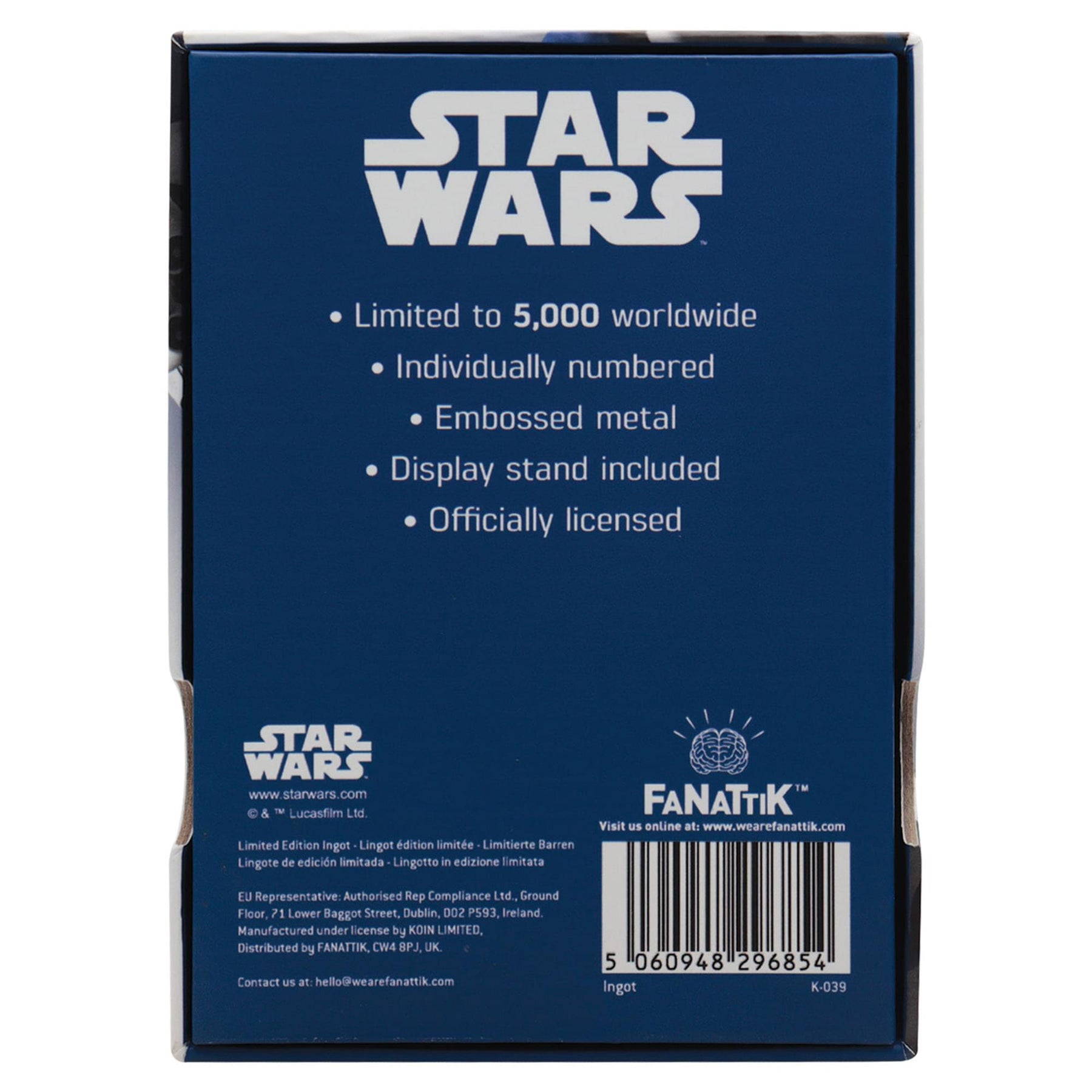 Star Wars: The Clone Wars Captain Rex Replica Ingot