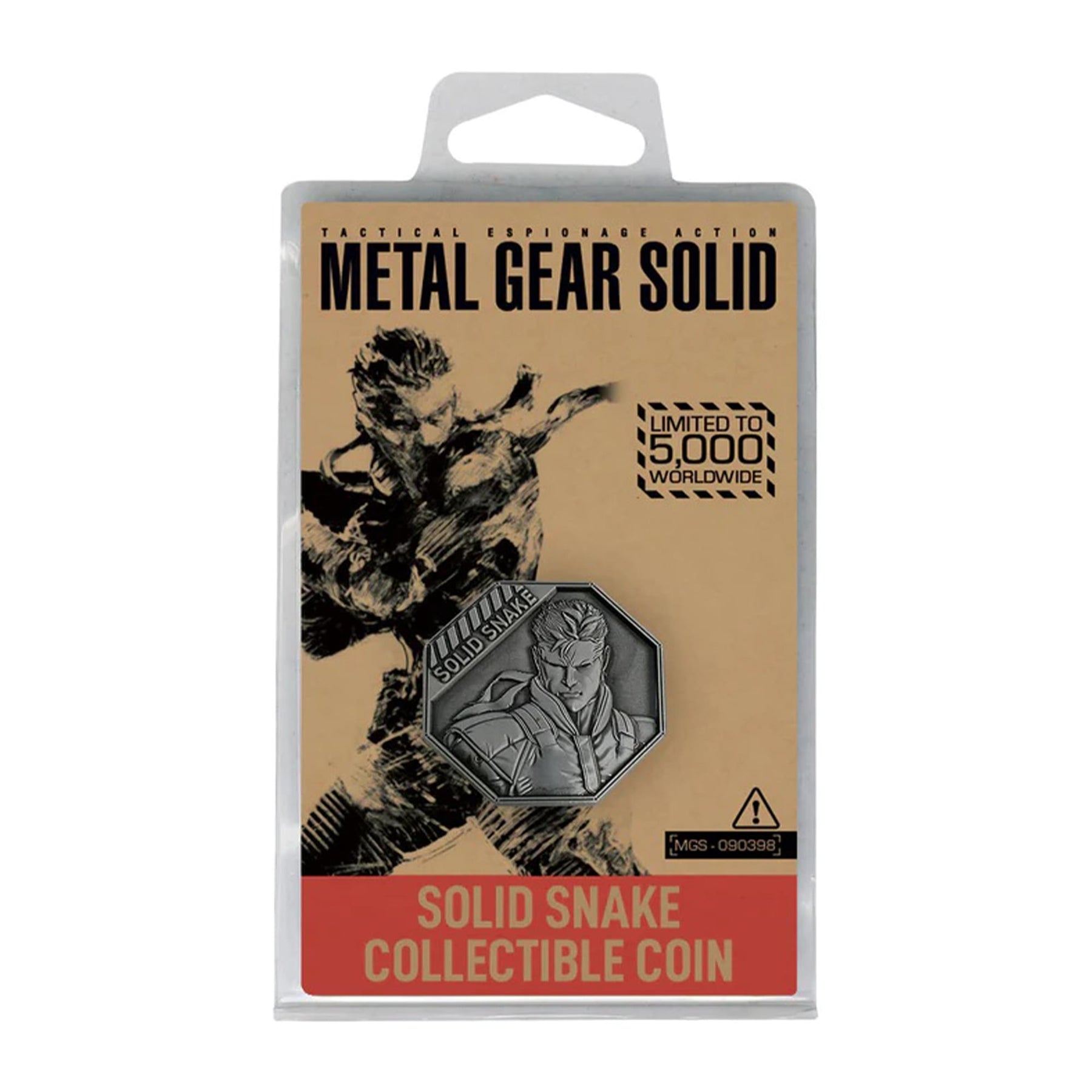Metal Gear Solid Limited Edition Collectible Coin | Solid Snake