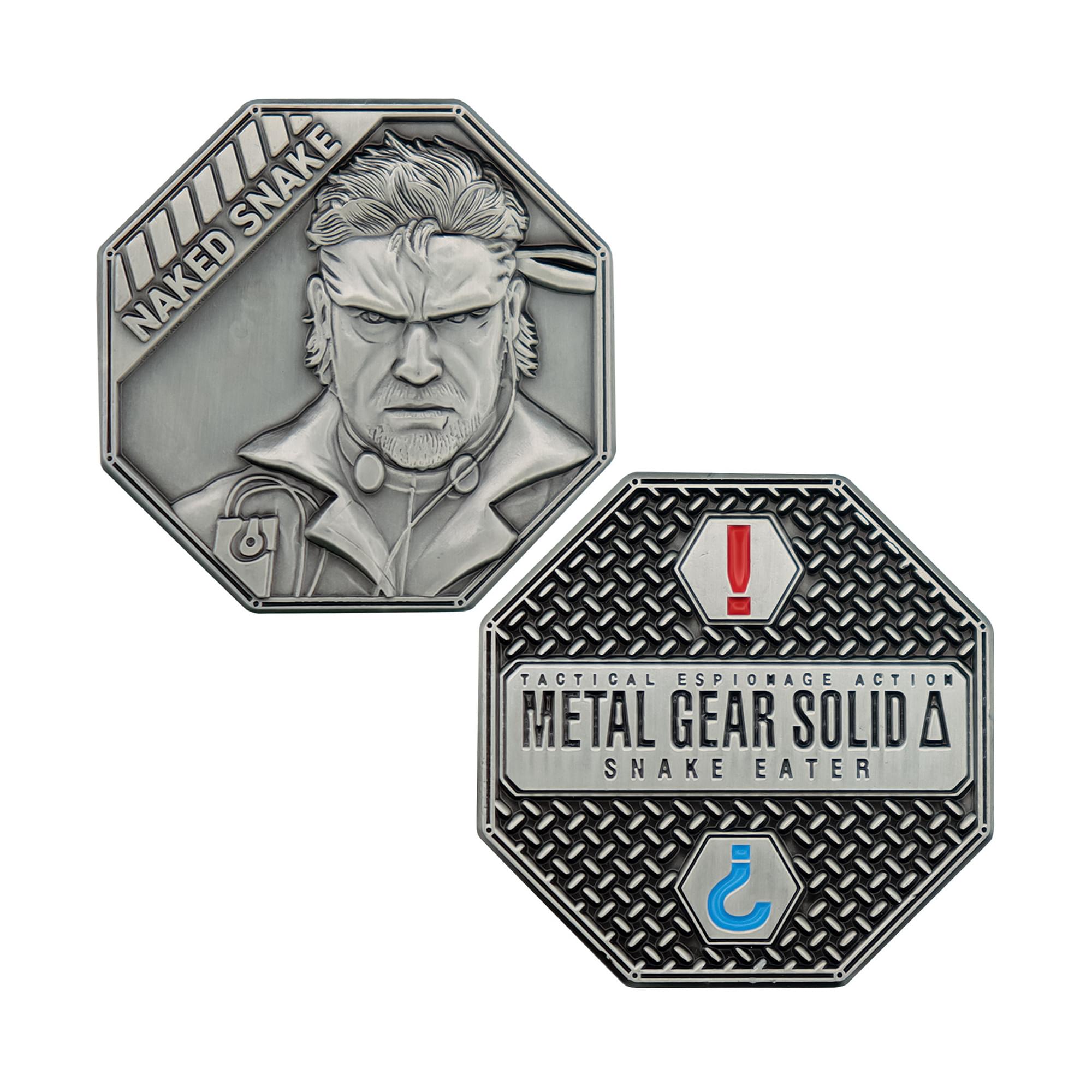 nagnagnag メタル L Metal Gear Solid Delta Naked Snake Embossed Collectible Coin | Free Sh