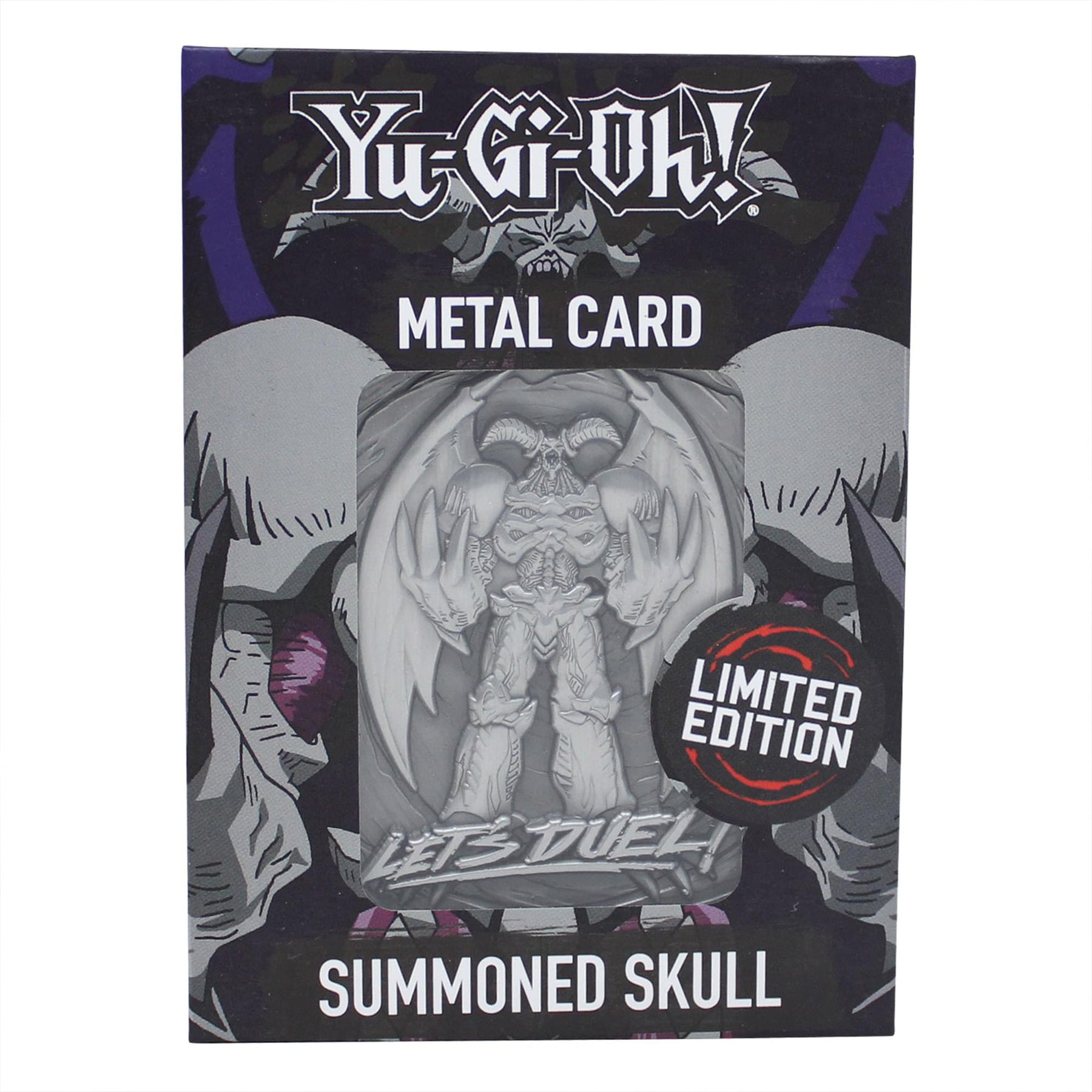 Yu-Gi-Oh! Limited Edition Summoned Skull Metal Card