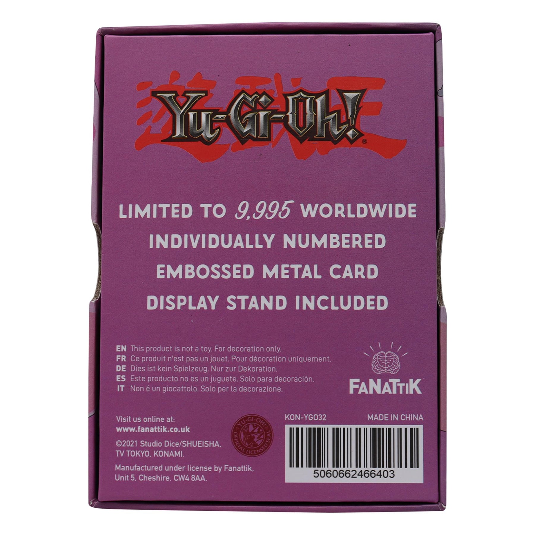 Yu-Gi-Oh! Limited Edition Marshmallon Metal Card