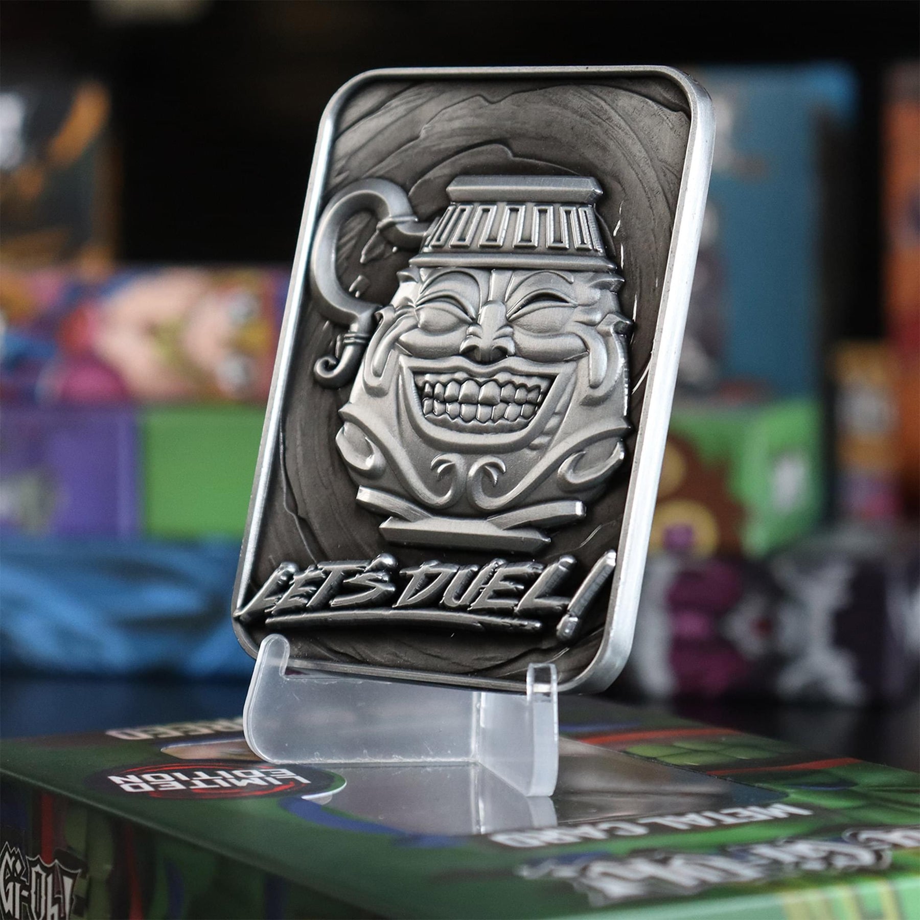 Yu-Gi-Oh! Limited Edition Pot of Greed Metal Card
