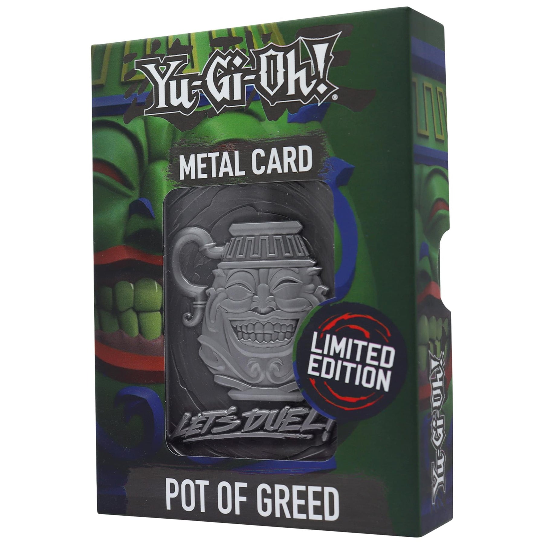 Yu-Gi-Oh! Limited Edition Pot of Greed Metal Card