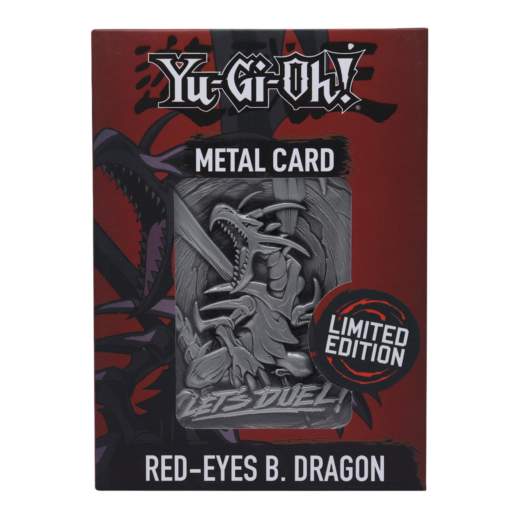 Yu-Gi-Oh! Limited Edition Red Eyes B. Dragon Metal Card